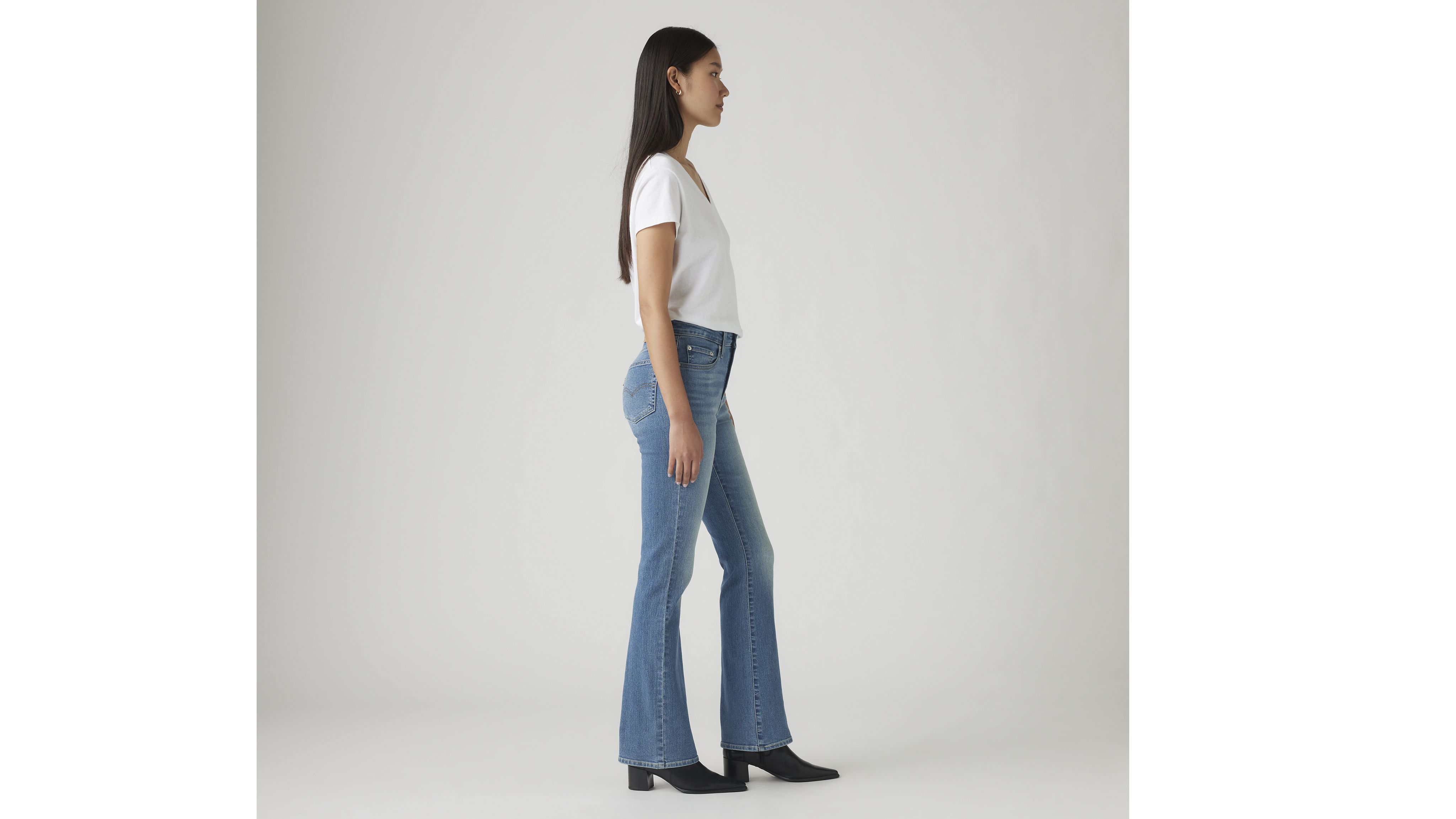 Jean 725 Bottillon taille haute pour femme 3