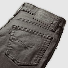 725 High-Rise Bootcut Women's Pants — Coated Caviar - Black 7