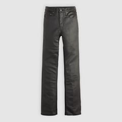 725 High-Rise Bootcut Women's Pants — Coated Caviar - Black 6