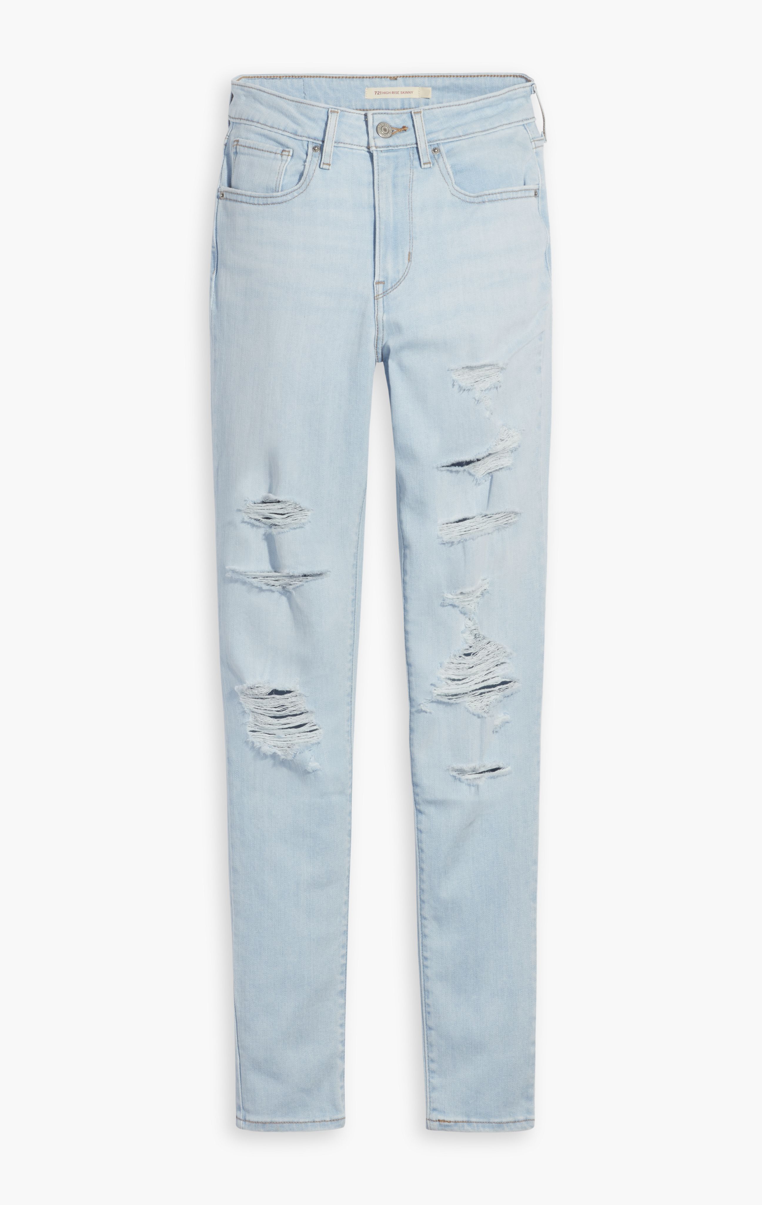 721 Jean filiforme taille haute pour femme 4
