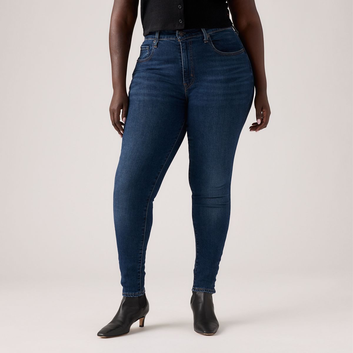 721 High Rise Skinny Women's Jeans — Blue Wave - Dark Wash