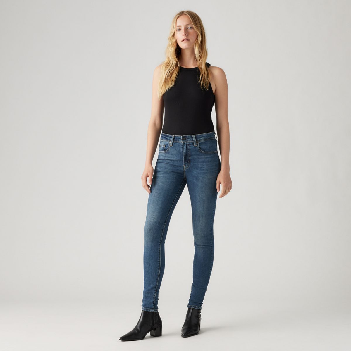 721 High Rise Skinny Women's Jeans — Blue Wave - Dark Wash