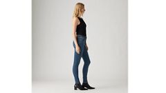 721 High Rise Skinny Women's Jeans — Blue Wave - Dark Wash 4