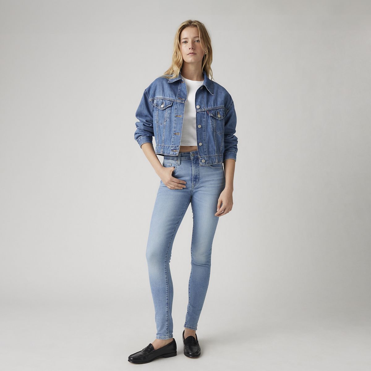 721 High Rise Skinny Women's Jeans — Blue Wave - Light Wash