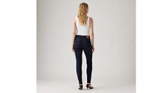 721 High Rise Skinny Women's Jeans — Blue Wave Rinse - Dark Wash 3