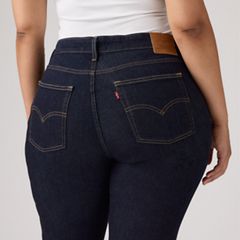 721 High Rise Skinny Women's Jeans — Blue Wave Rinse - Dark Wash 13