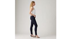 721 High Rise Skinny Women's Jeans — Blue Wave Rinse - Dark Wash 2