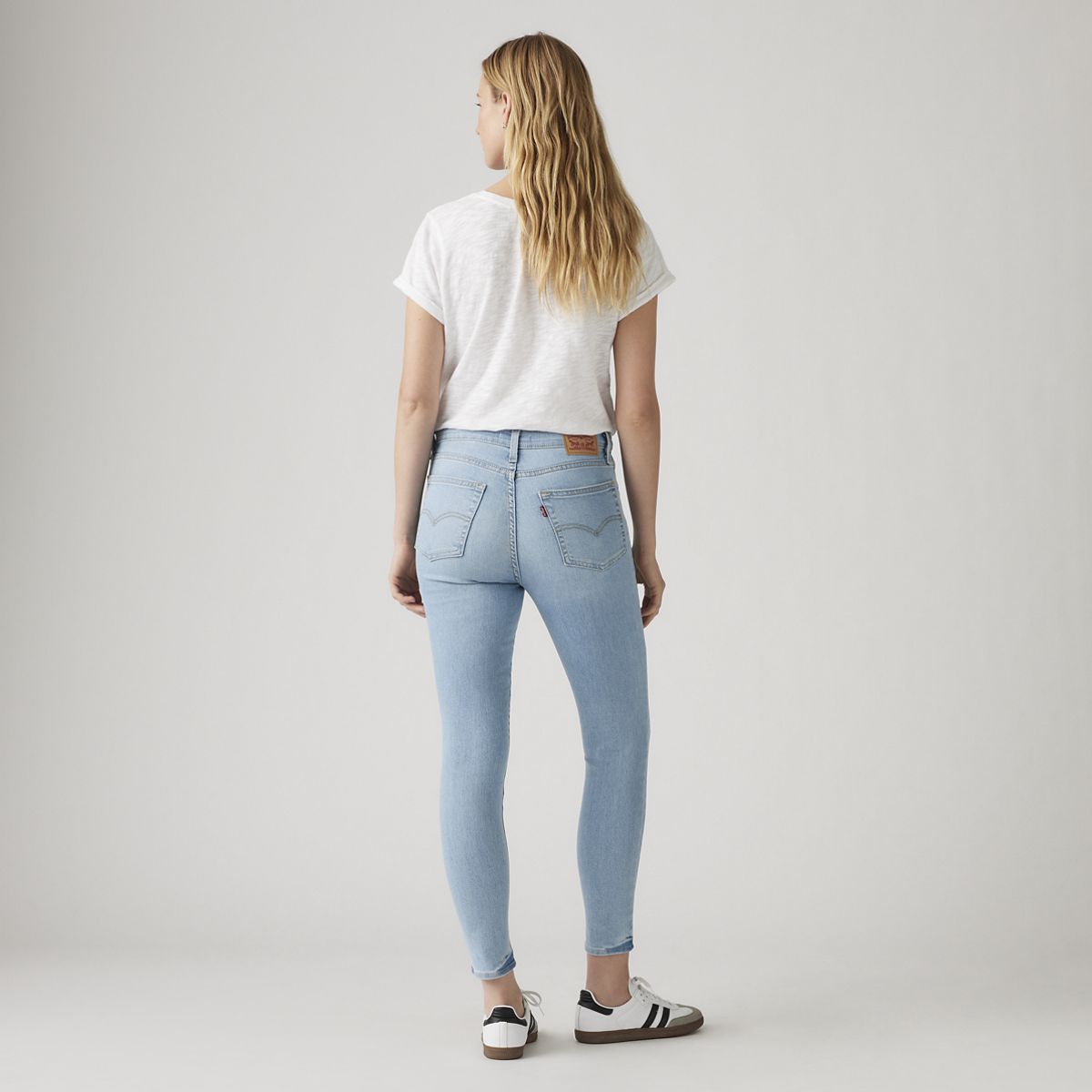 721 High Rise Skinny Women's Jeans — Emblem Of Story - Light Wash