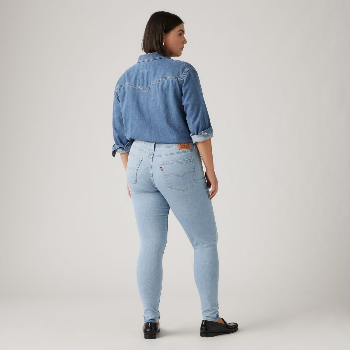 721 High Rise Skinny Women's Jeans — Emblem Of Story - Light Wash