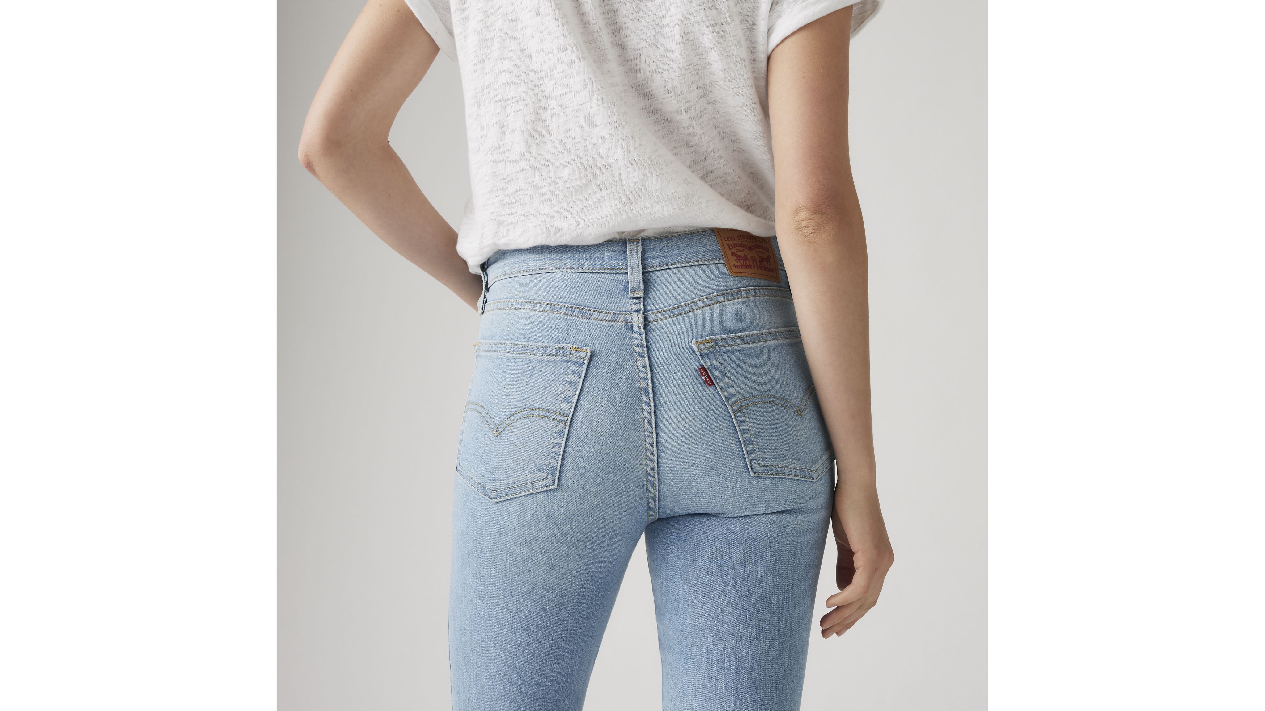 721 Jean filiforme taille haute pour femme 4