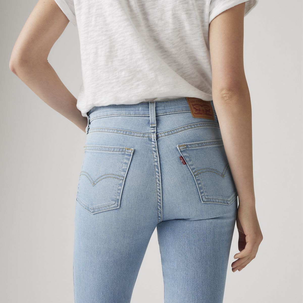 721 High Rise Skinny Women's Jeans — Emblem Of Story - Light Wash