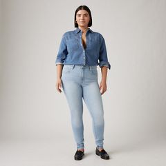 721 High Rise Skinny Women's Jeans — Emblem Of Story - Light Wash 8