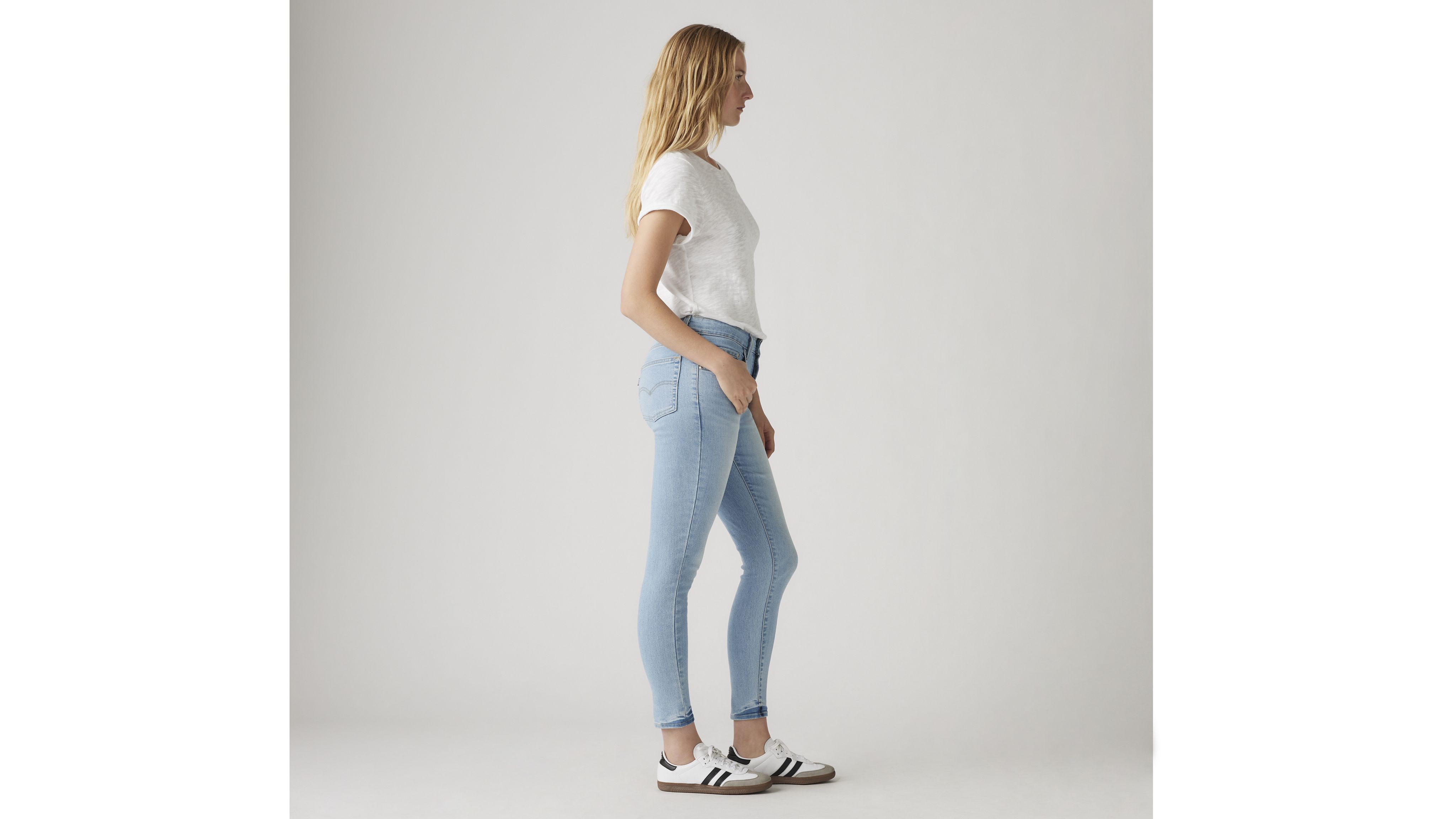 721 Jean filiforme taille haute pour femme 2