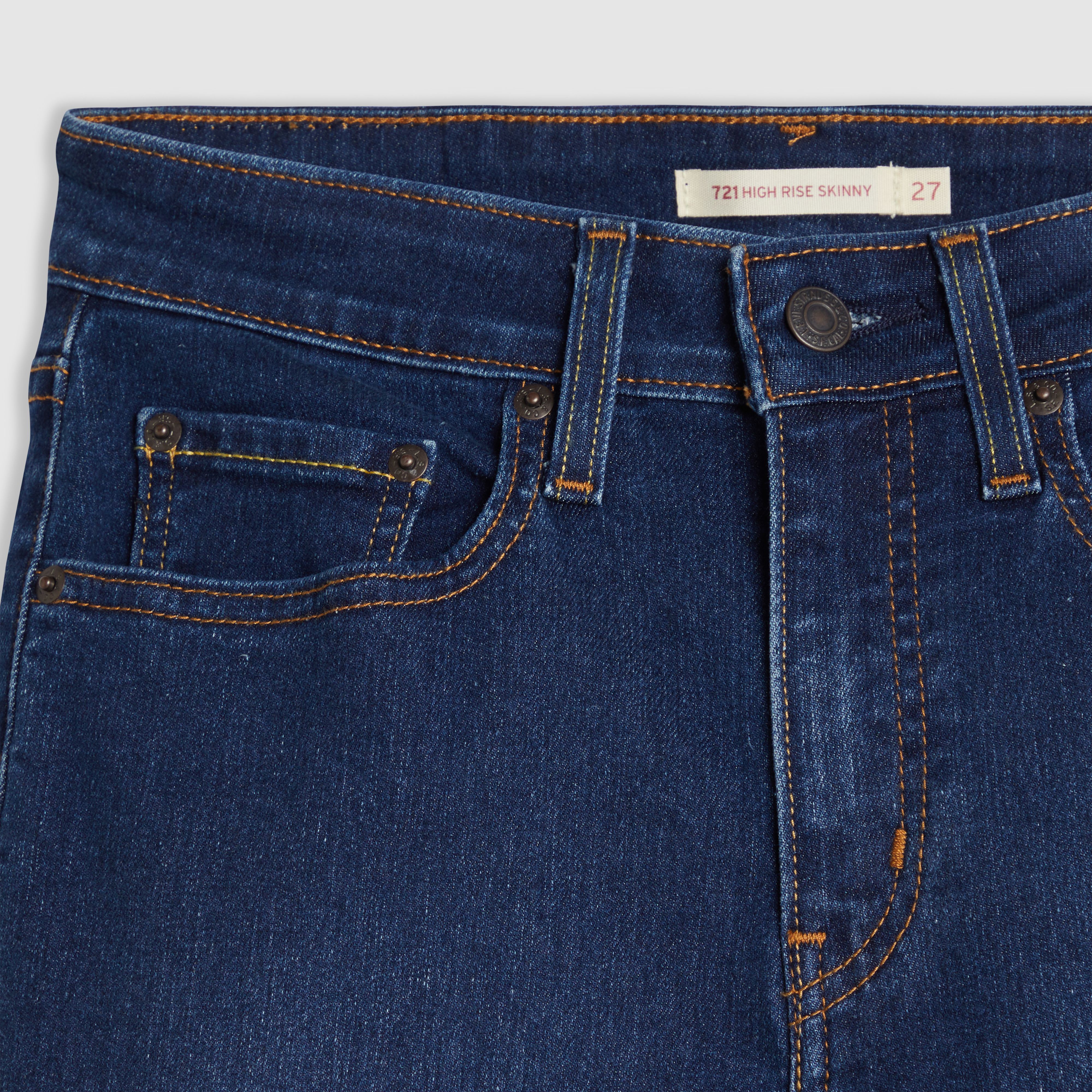 721 Jean filiforme taille haute pour femme 8