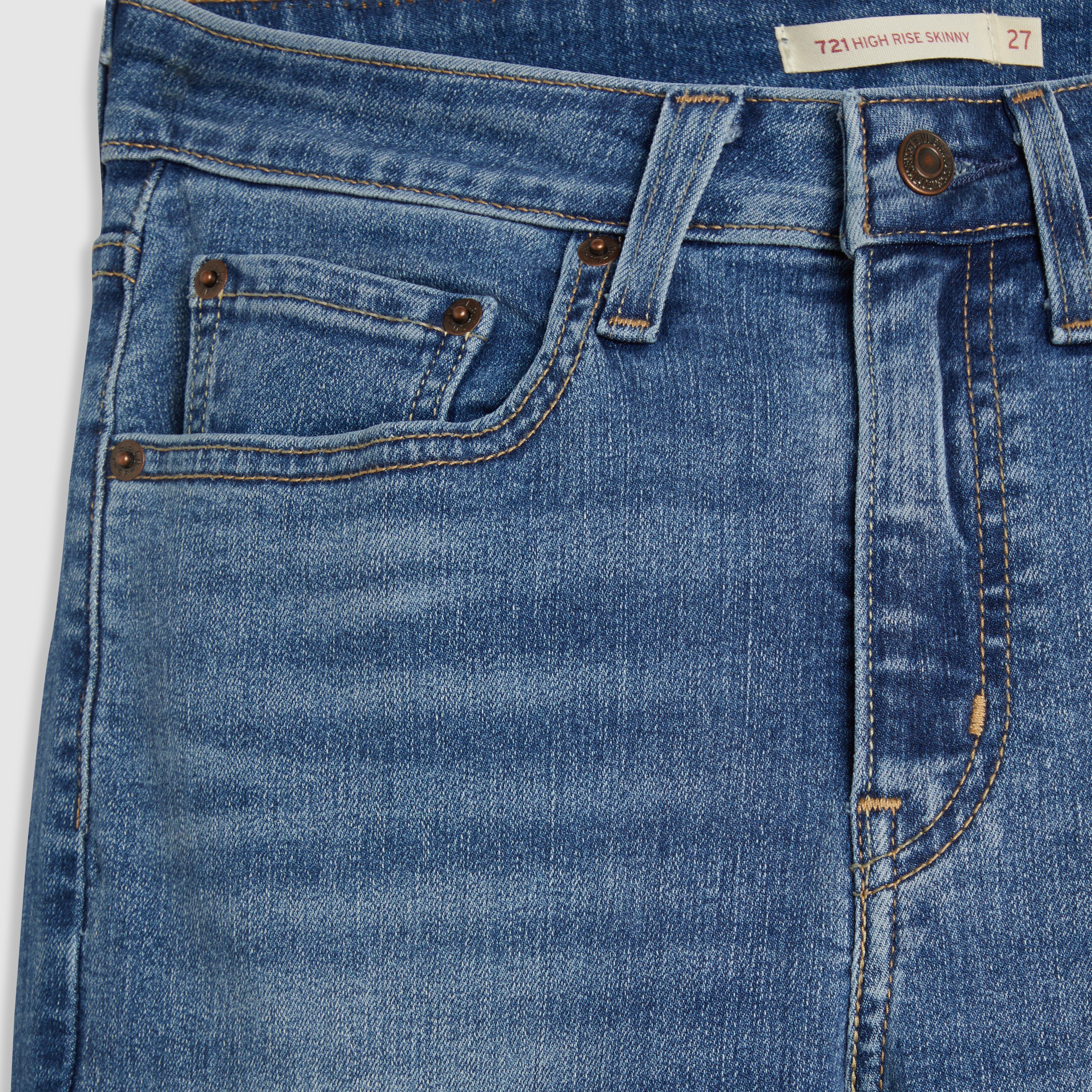 721 Jean filiforme taille haute pour femme 8