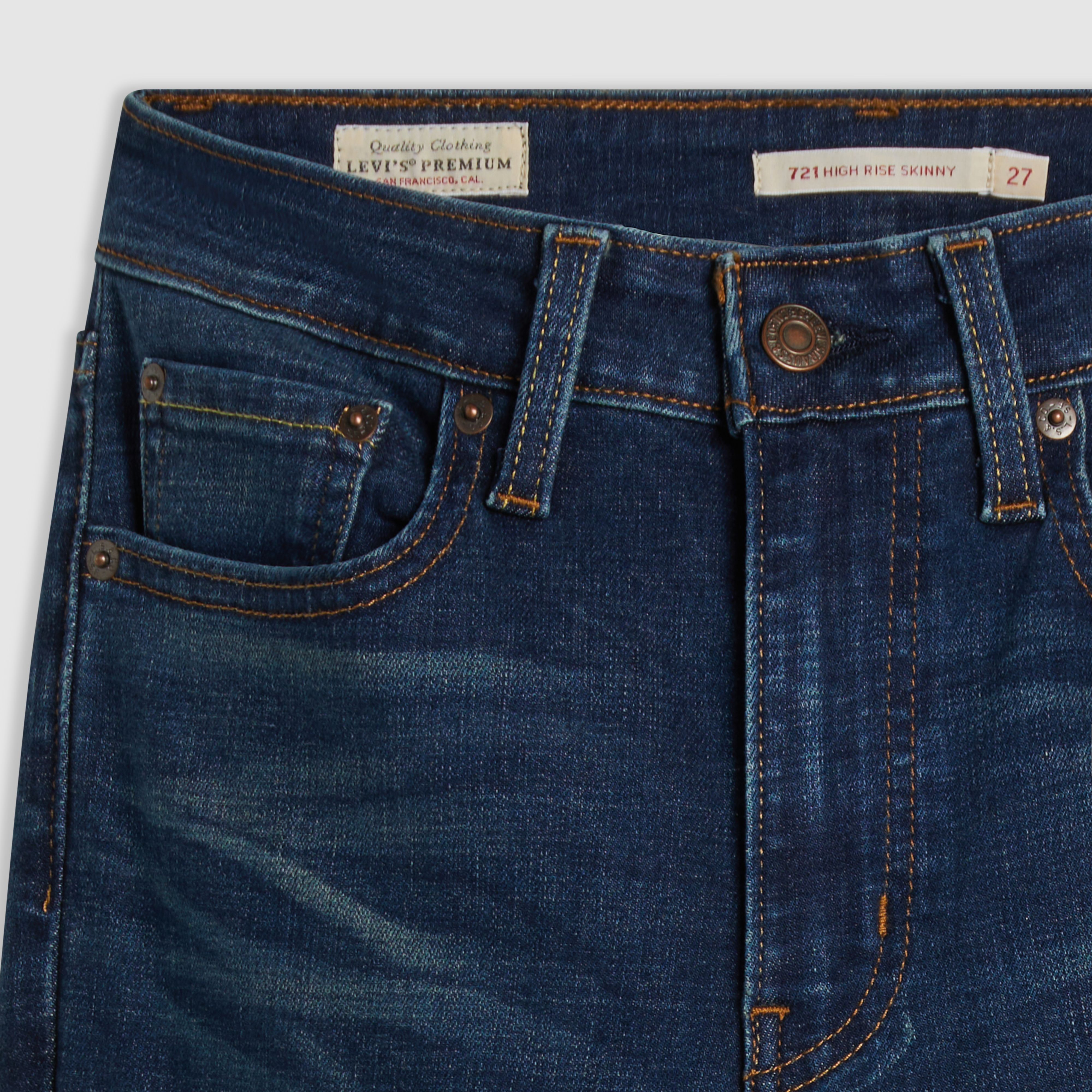 721 Jean filiforme taille haute pour femme 8