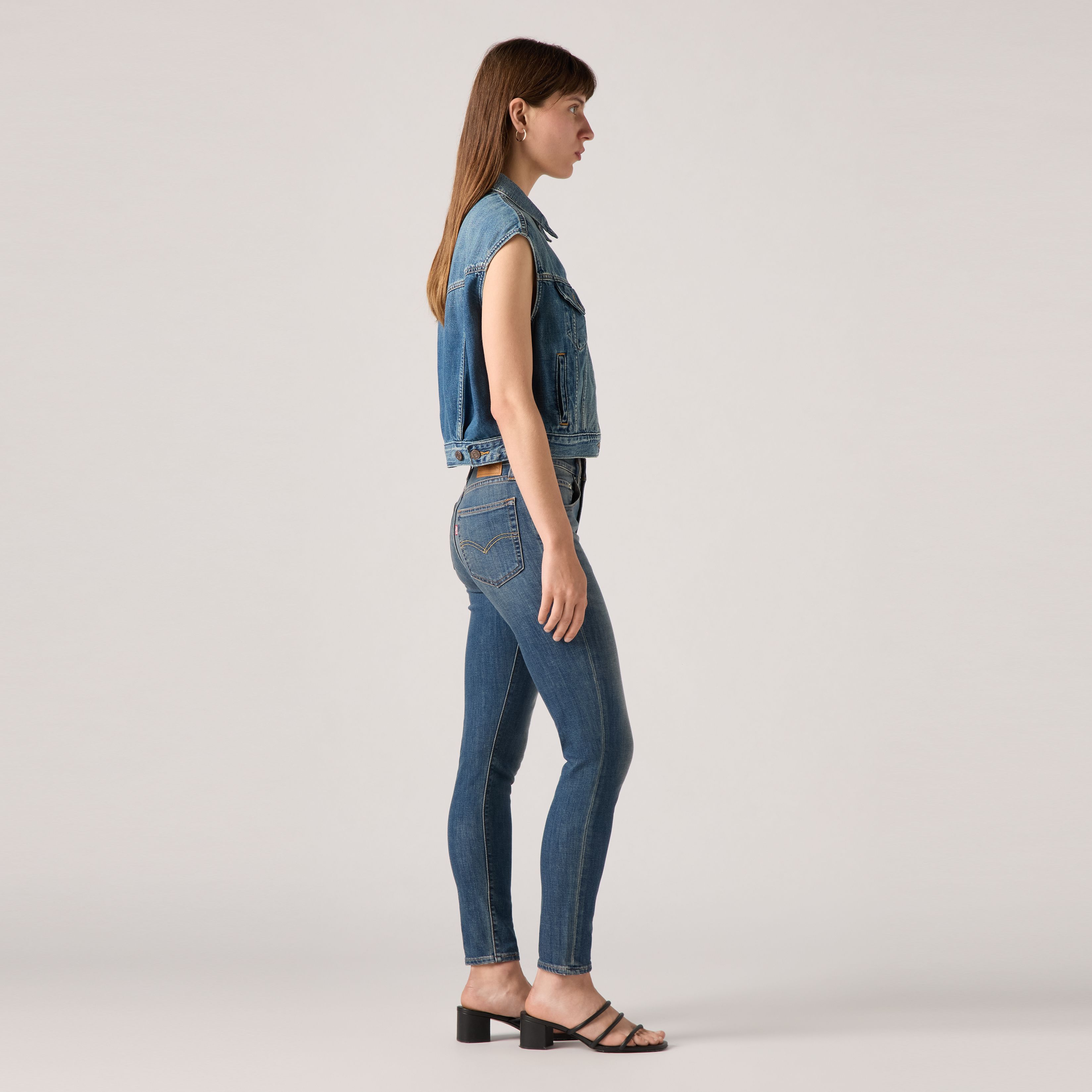 Jeans Lightweight skinny de tiro alto 721™ 4