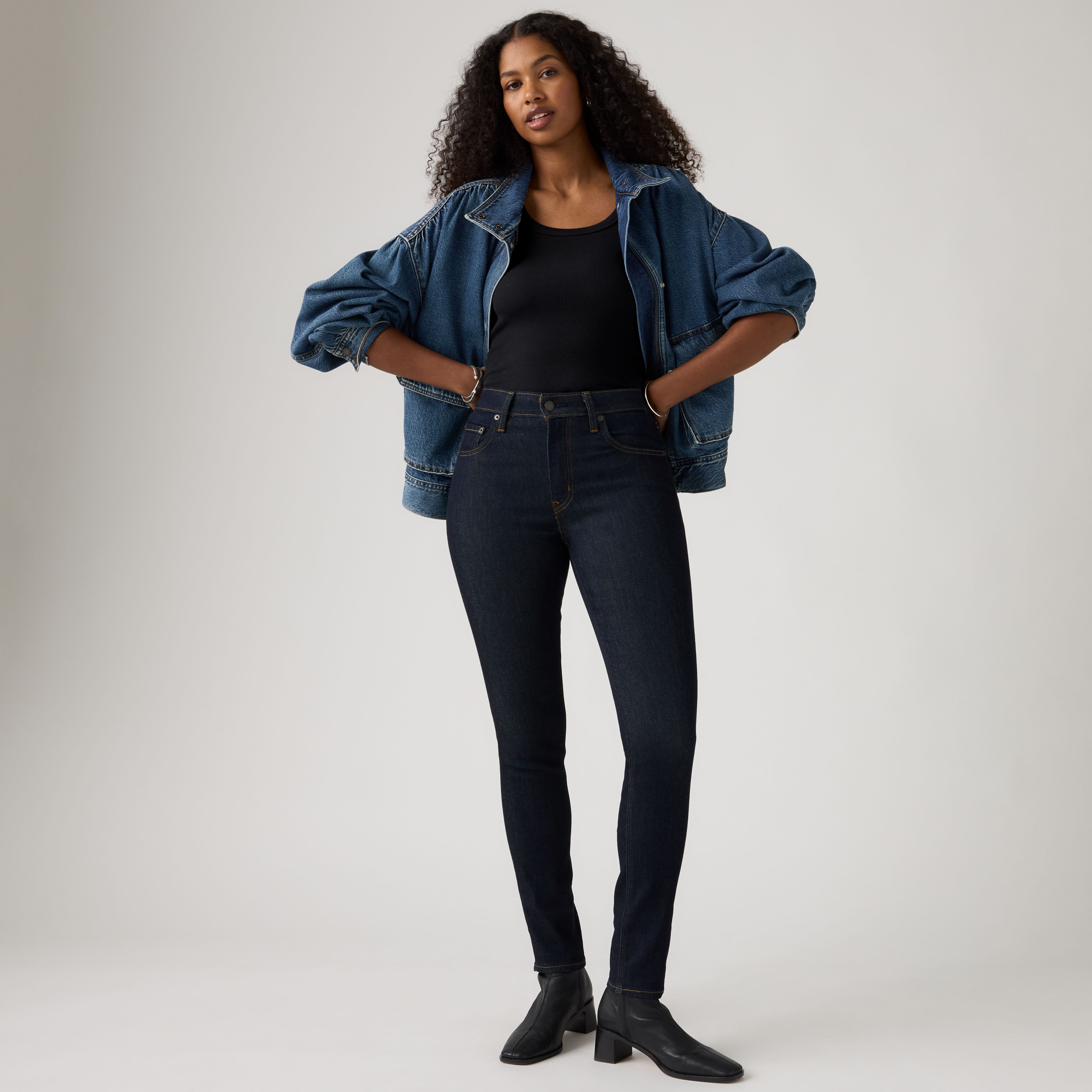 721 High Rise Skinny Jeans 1