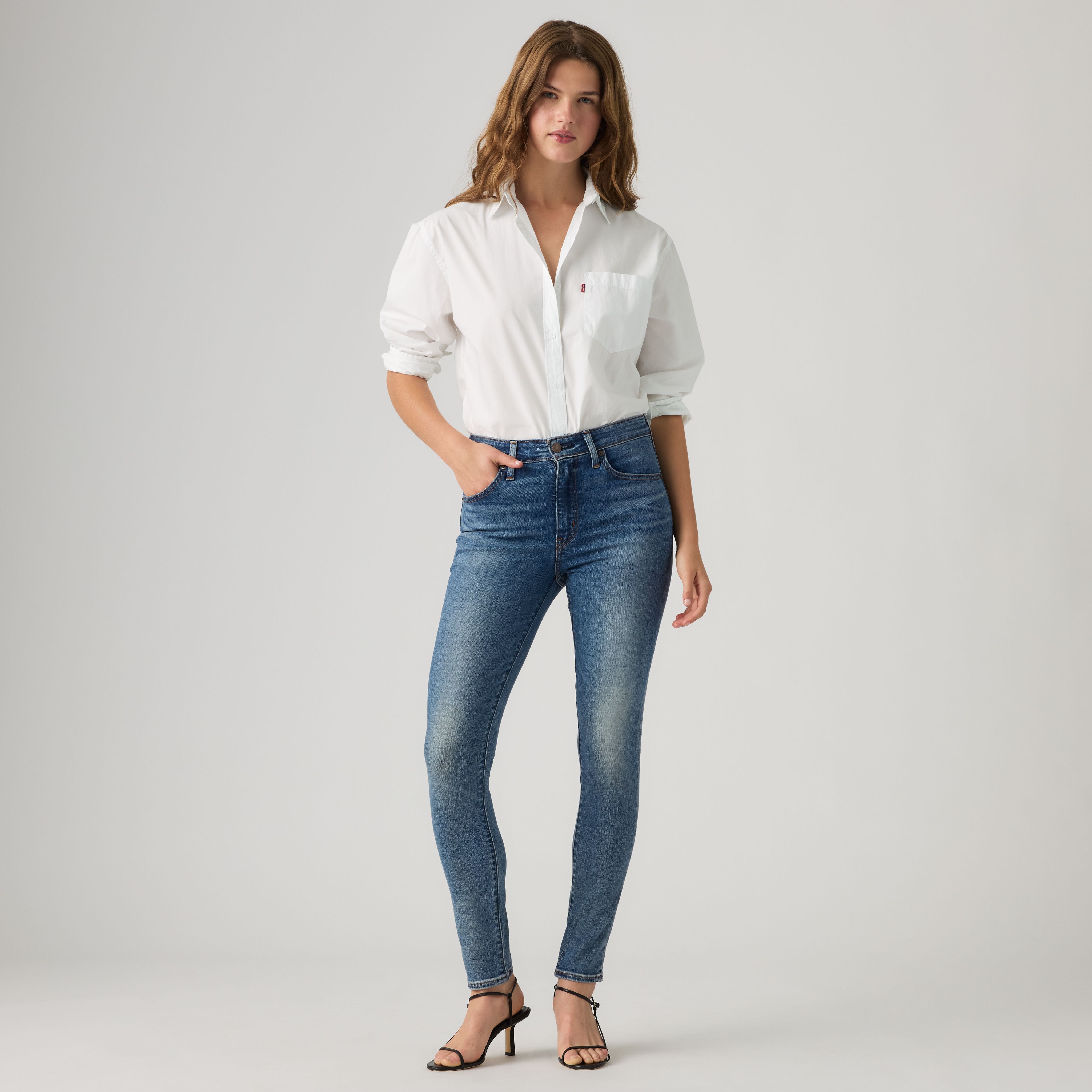 721 High Rise Skinny Jeans 5