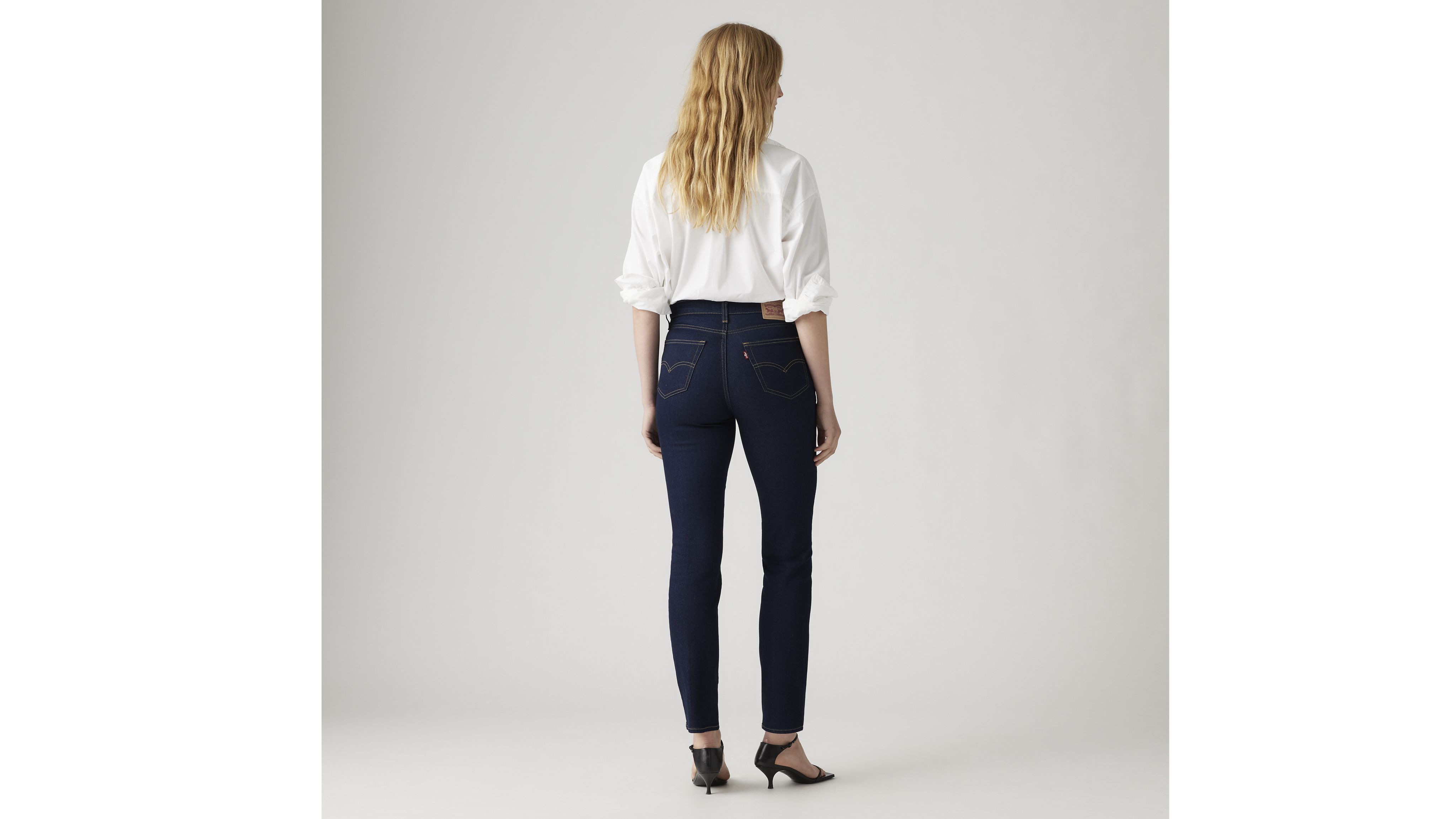 724 High Rise Straight Jeans 1