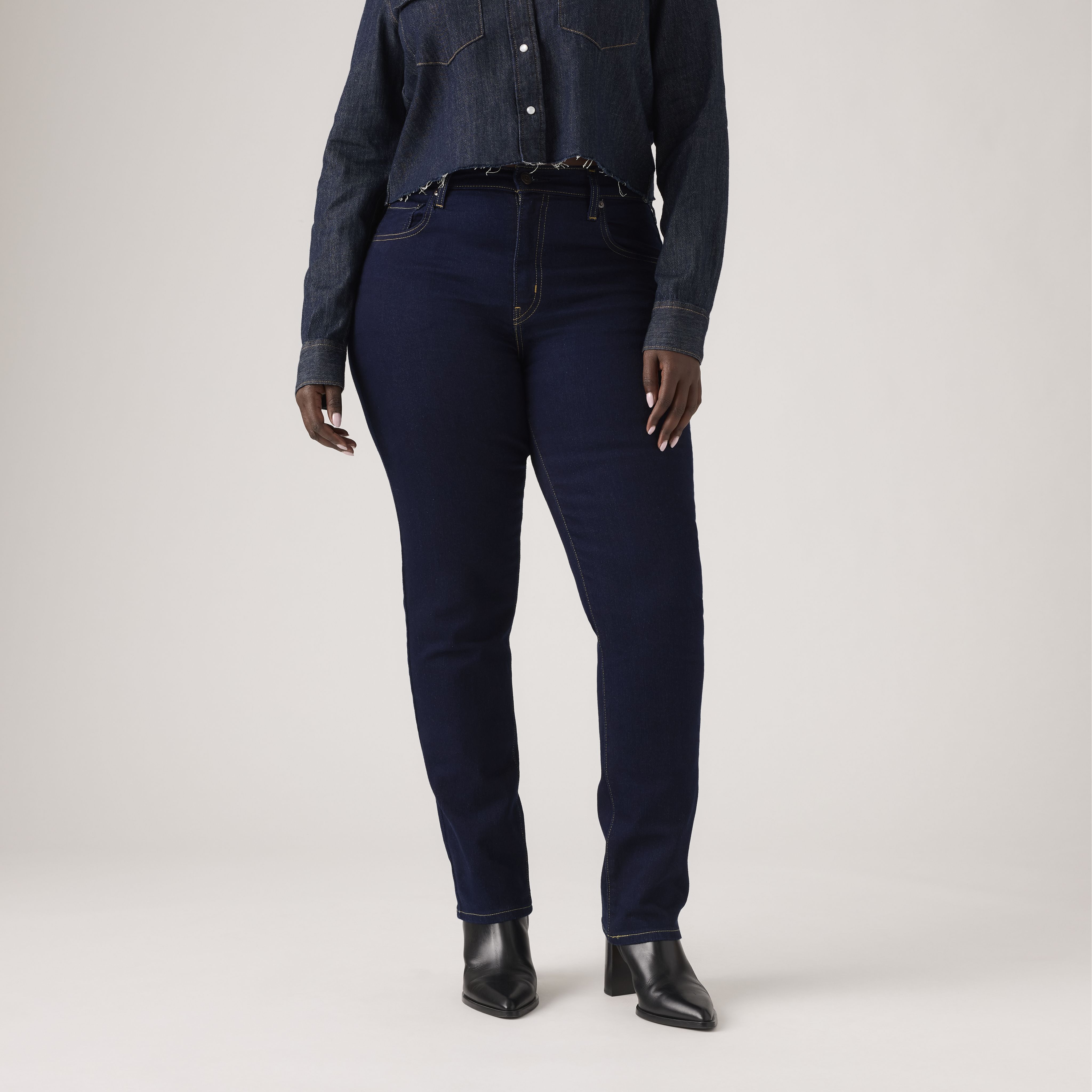 724 High Rise Straight Jeans 5