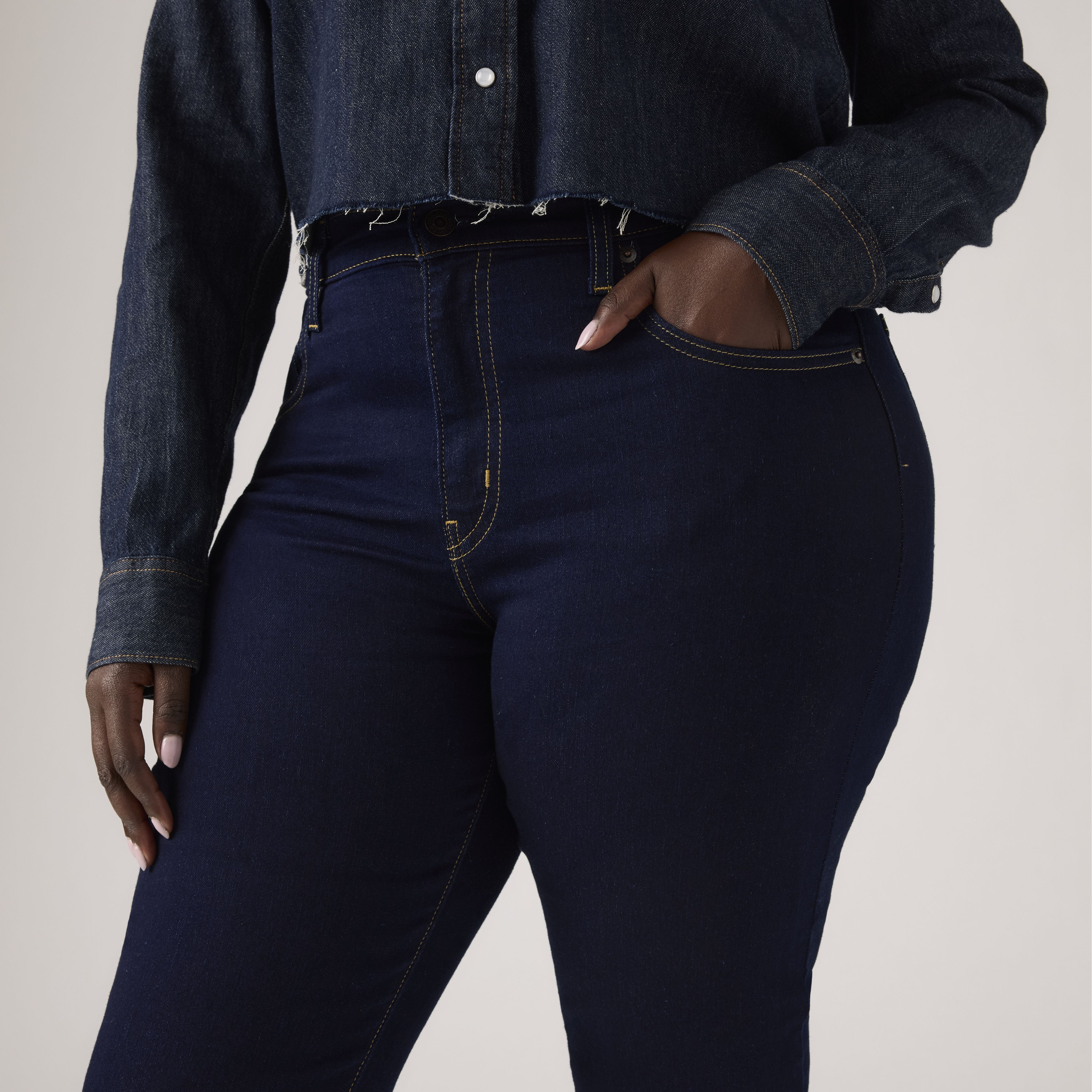 724 High Rise Straight Jeans 7