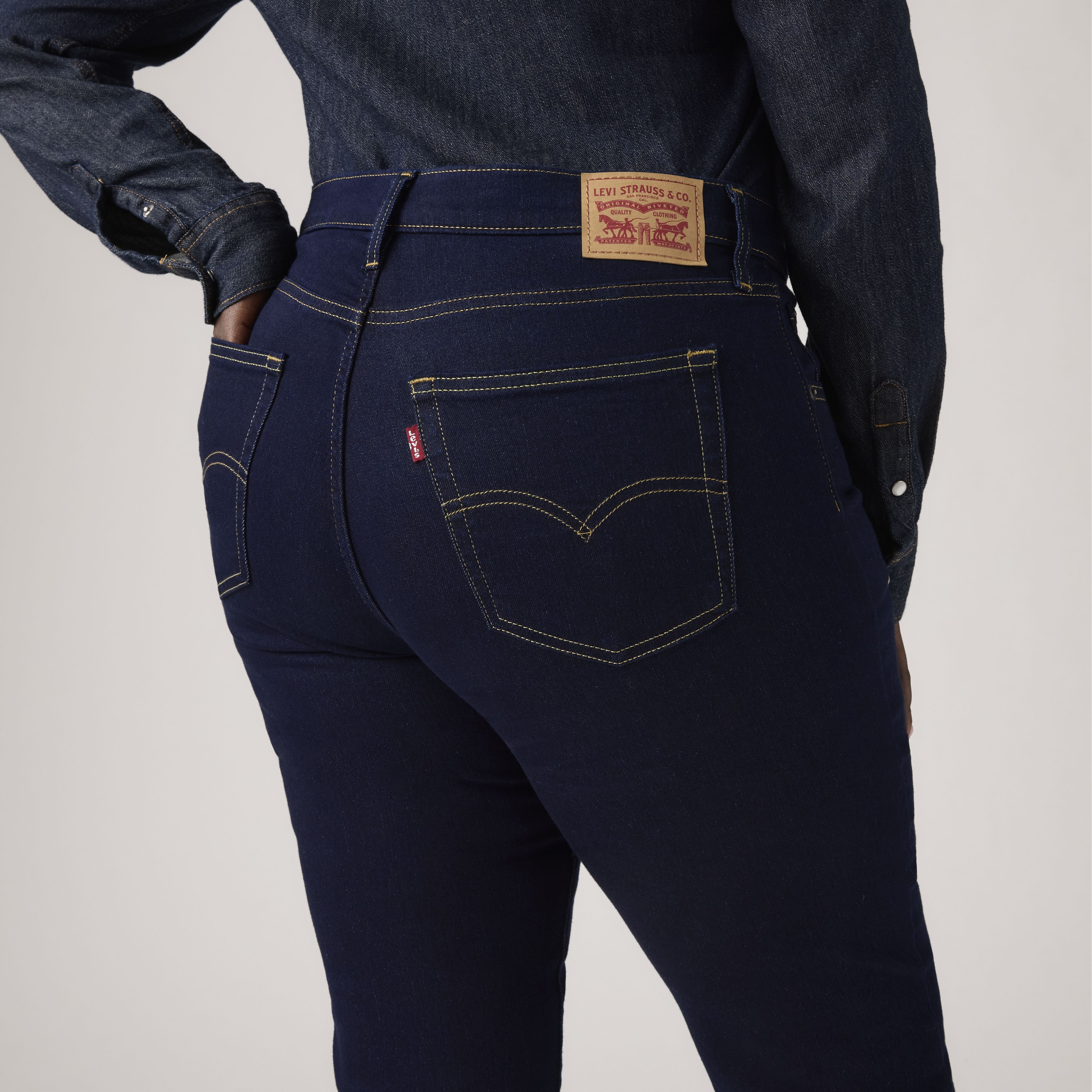 724 High Rise Straight Jeans 9