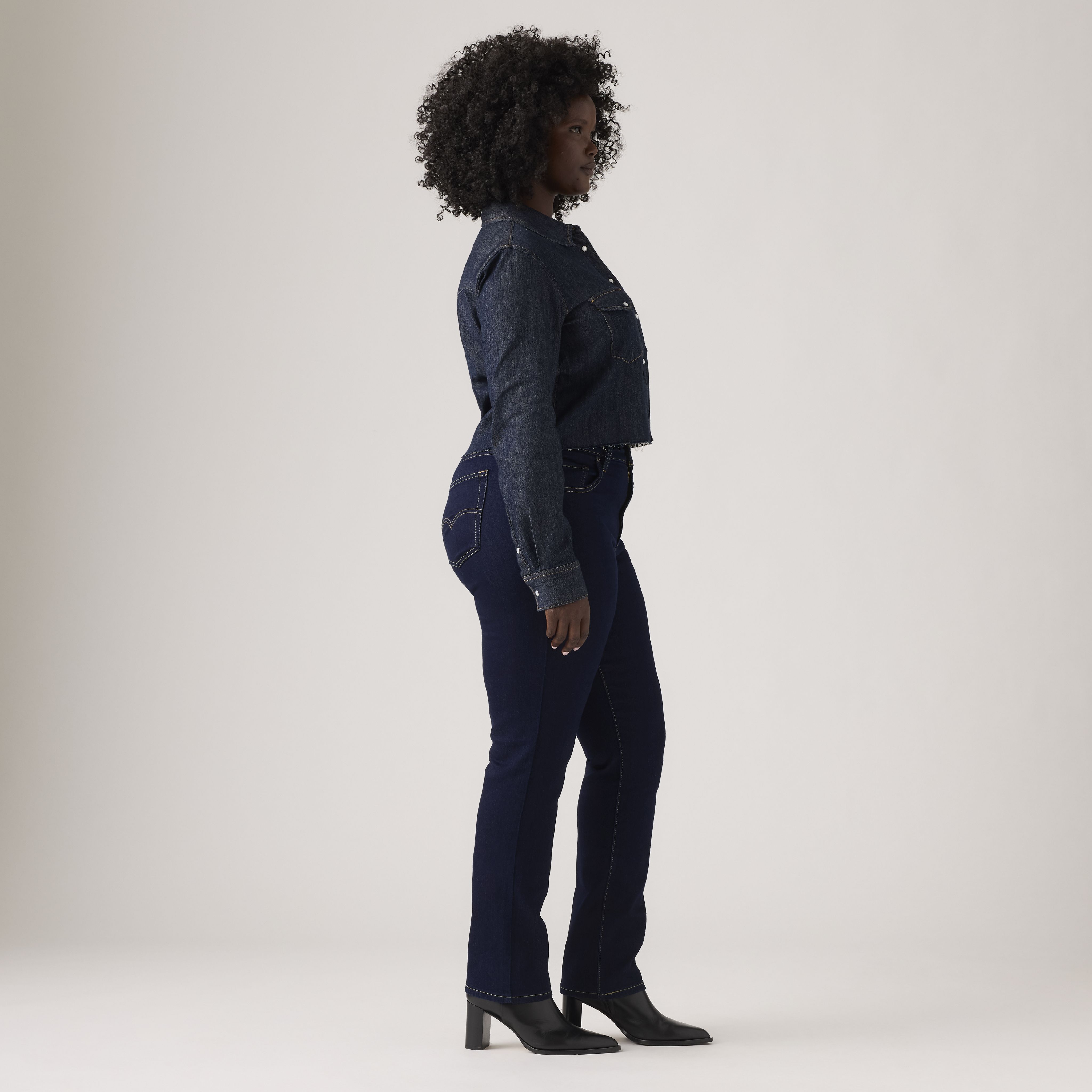 724 High Rise Straight Jeans 6