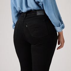 724 High Rise Straight Women's Jeans — Soft Black 13