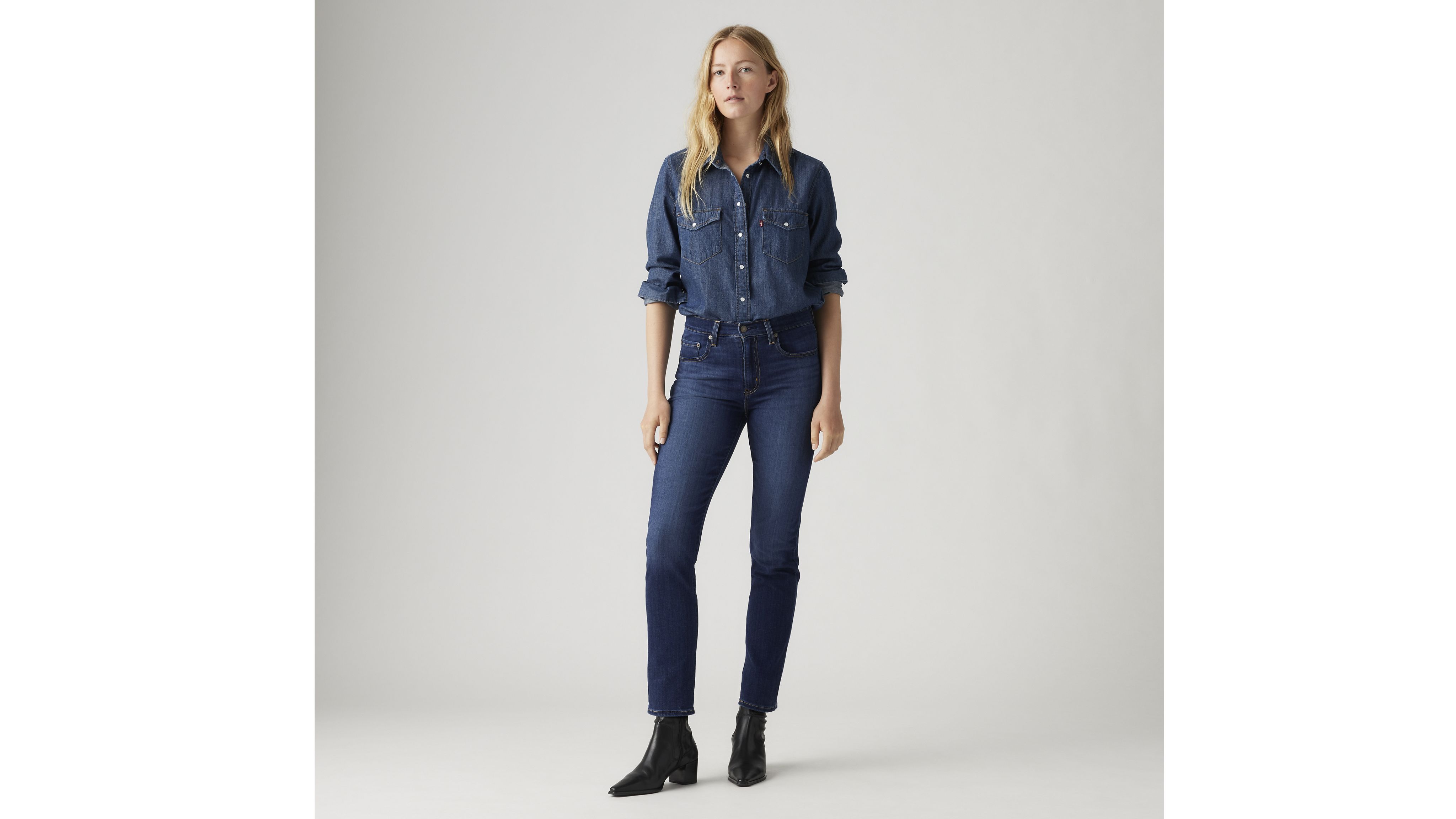 724 High Rise Slim Straight Women's Jeans 1