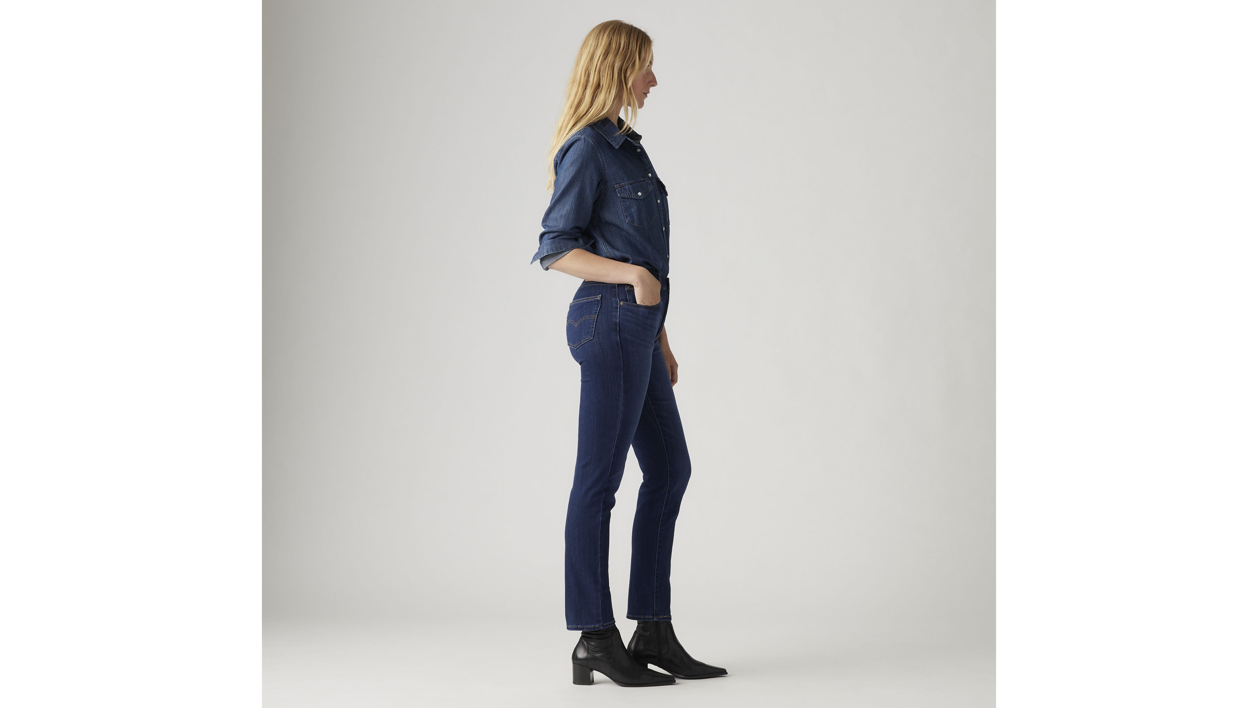 724 High Rise Slim Straight Women's Jeans 2