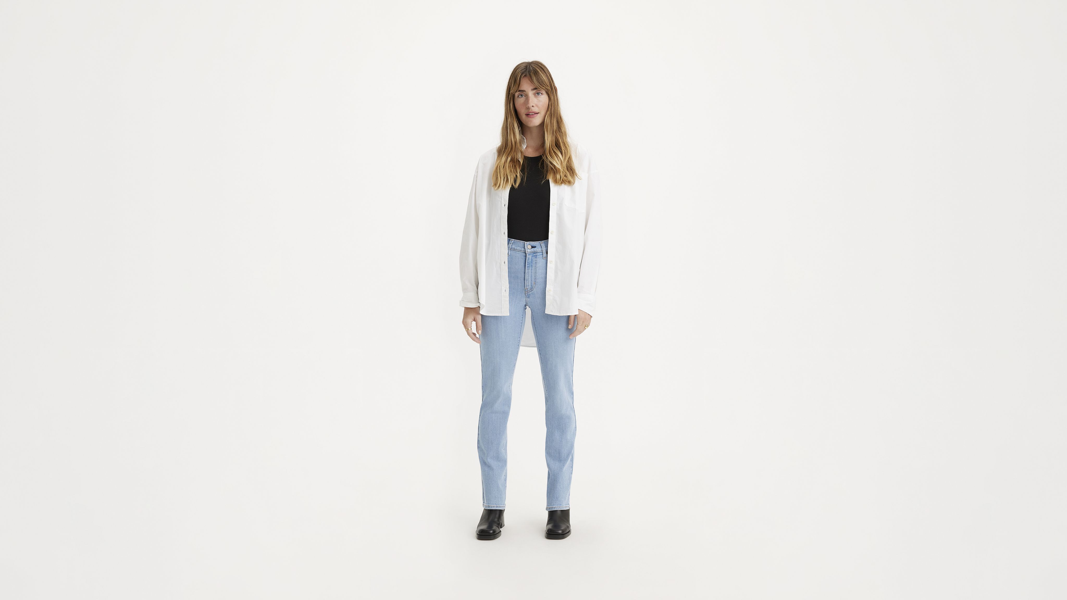 724 High Rise Slim Straight Women's Jeans 1