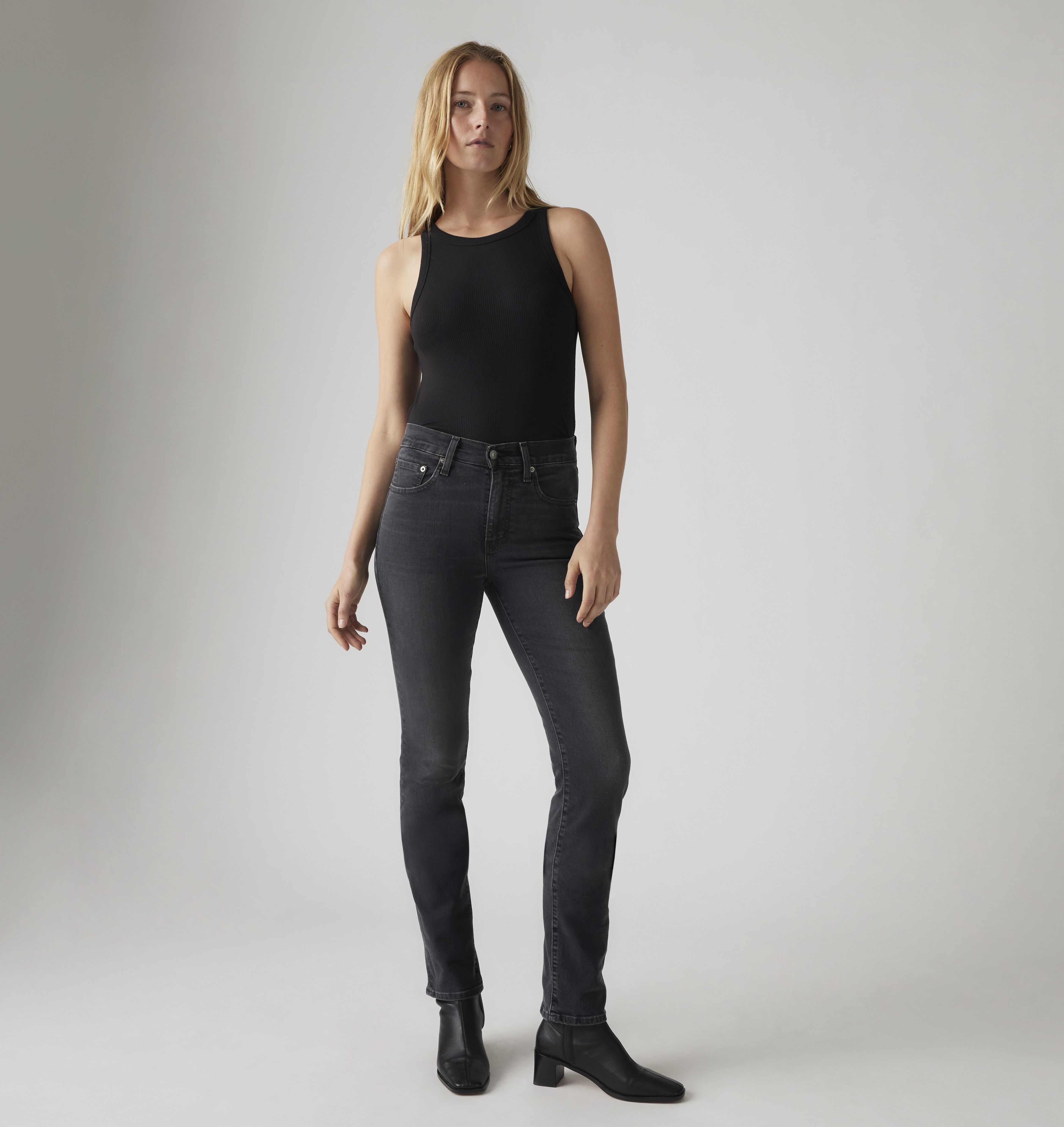 724 High Rise Slim Straight Women's Jeans 4