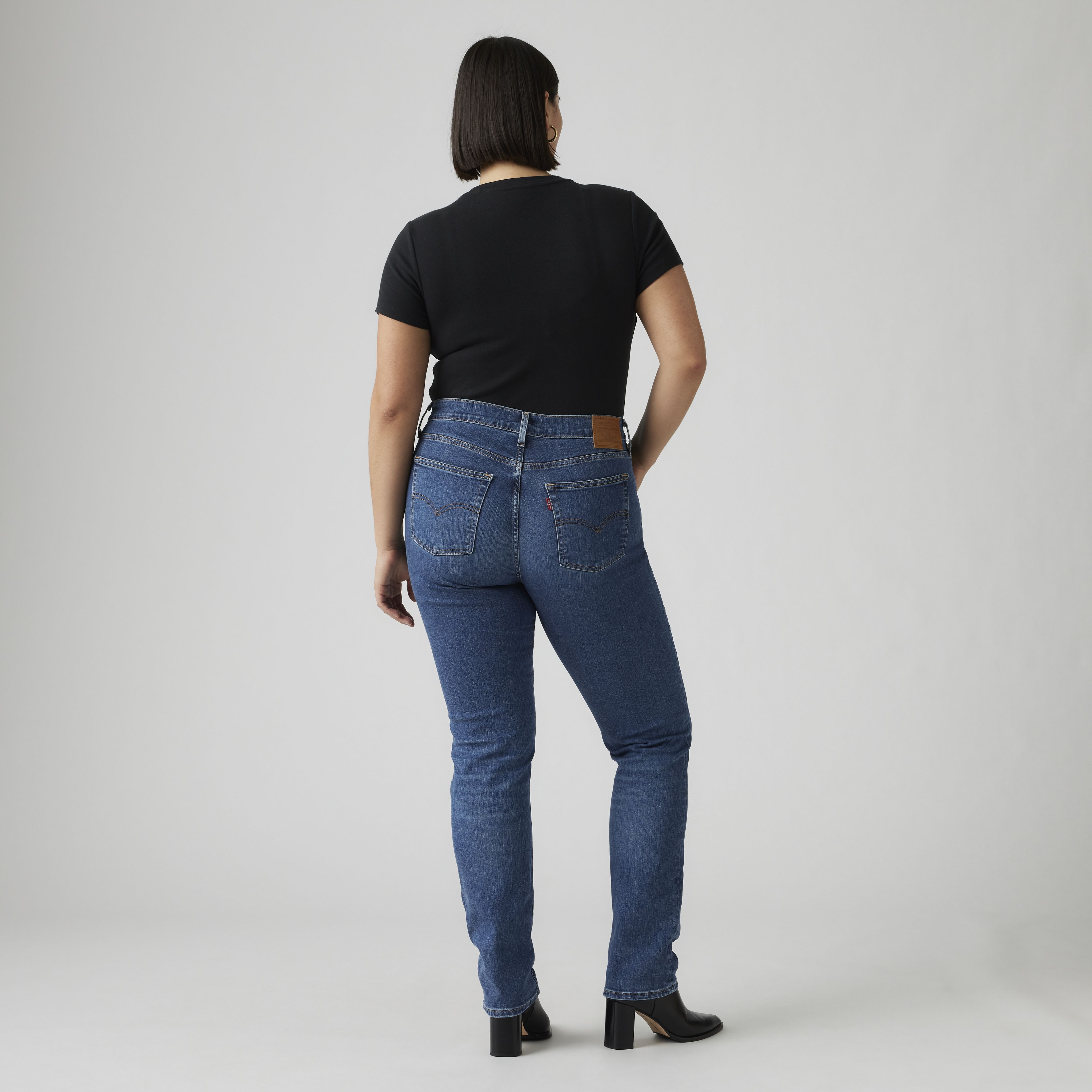 724 High Rise Straight Women's Jeans 12