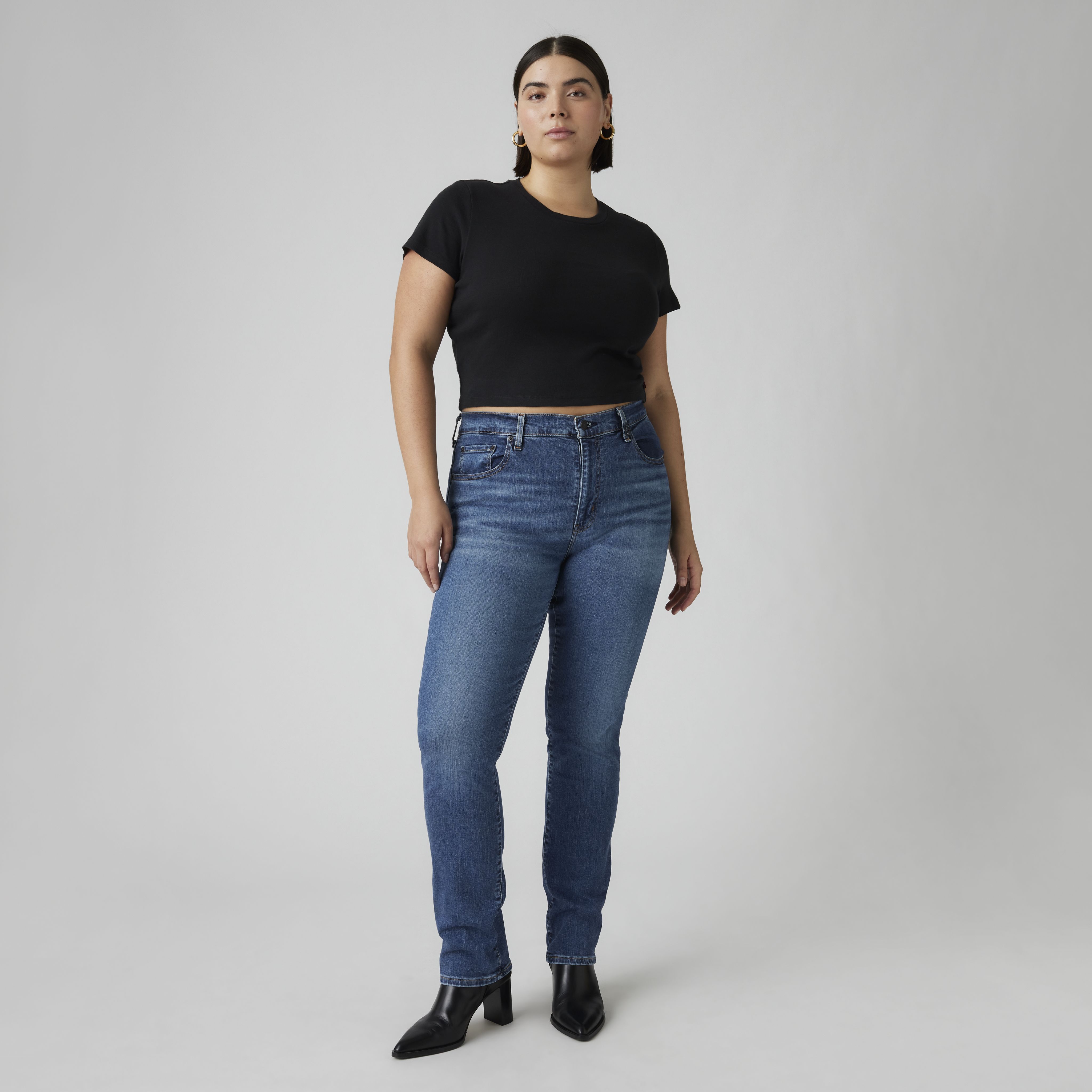 724 High Rise Straight Women's Jeans 8