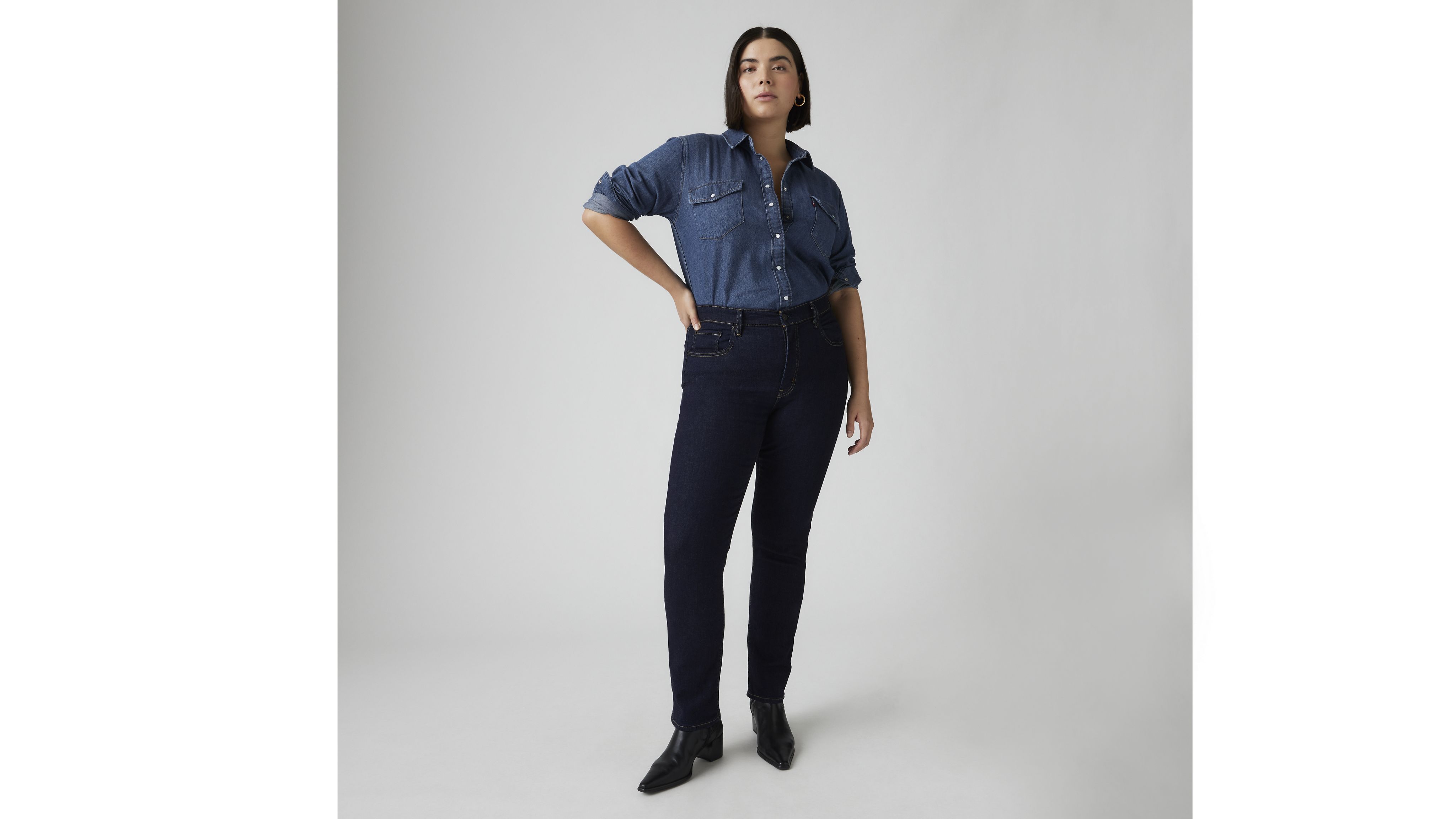 724 High Rise Straight Women's Jeans 6