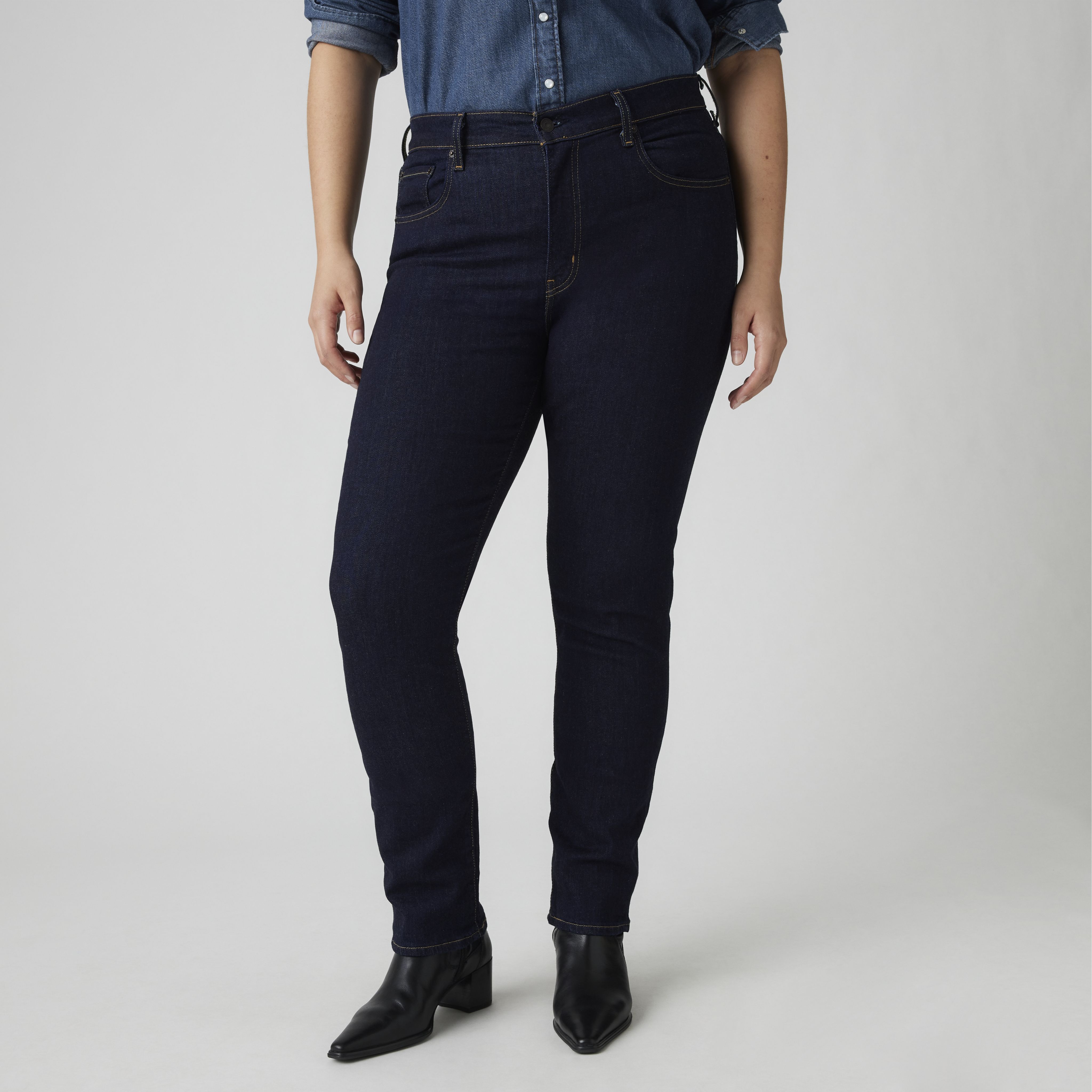 724 High Rise Straight Women's Jeans 10