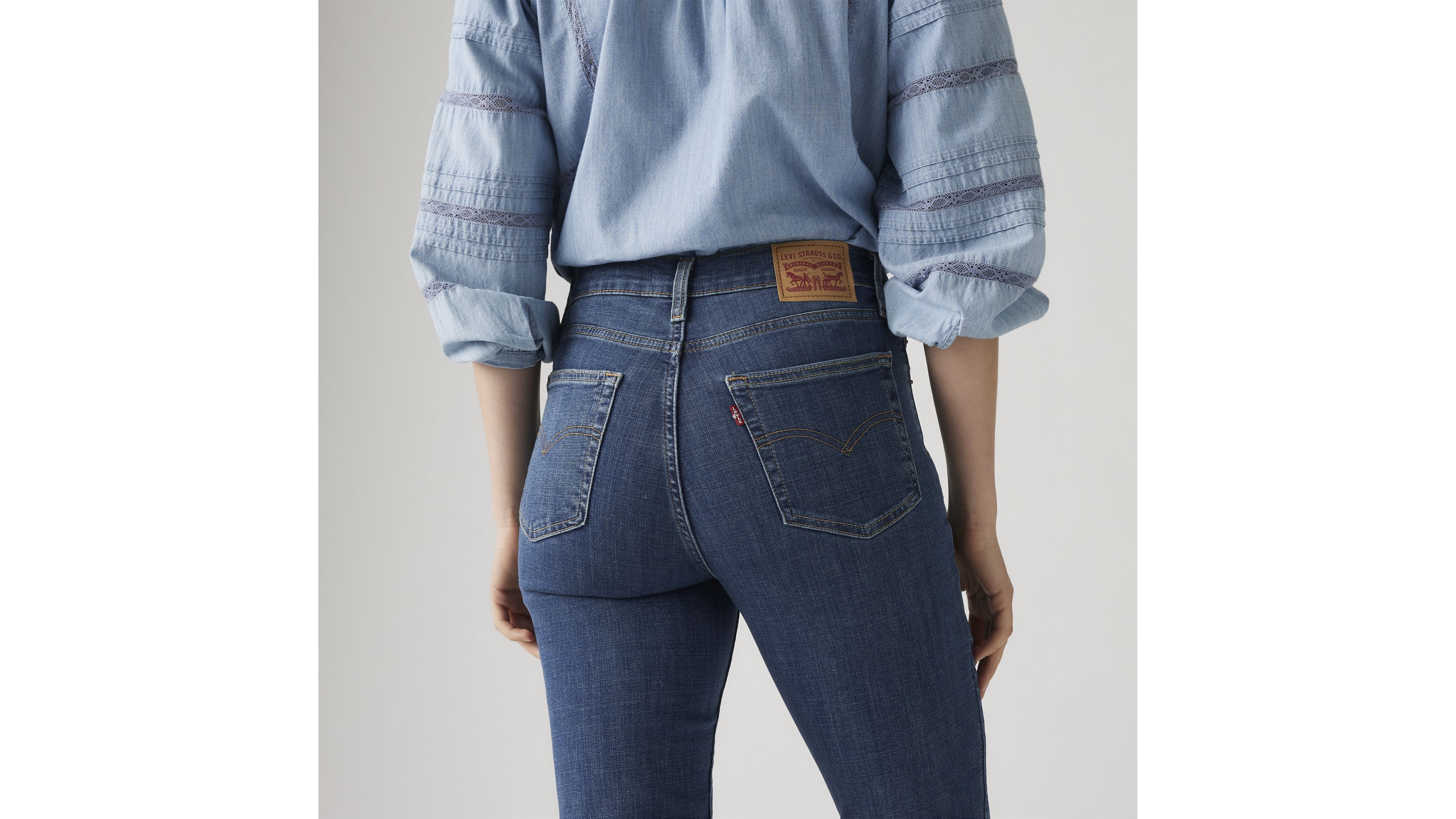 724 High Rise Straight Women's Jeans 4