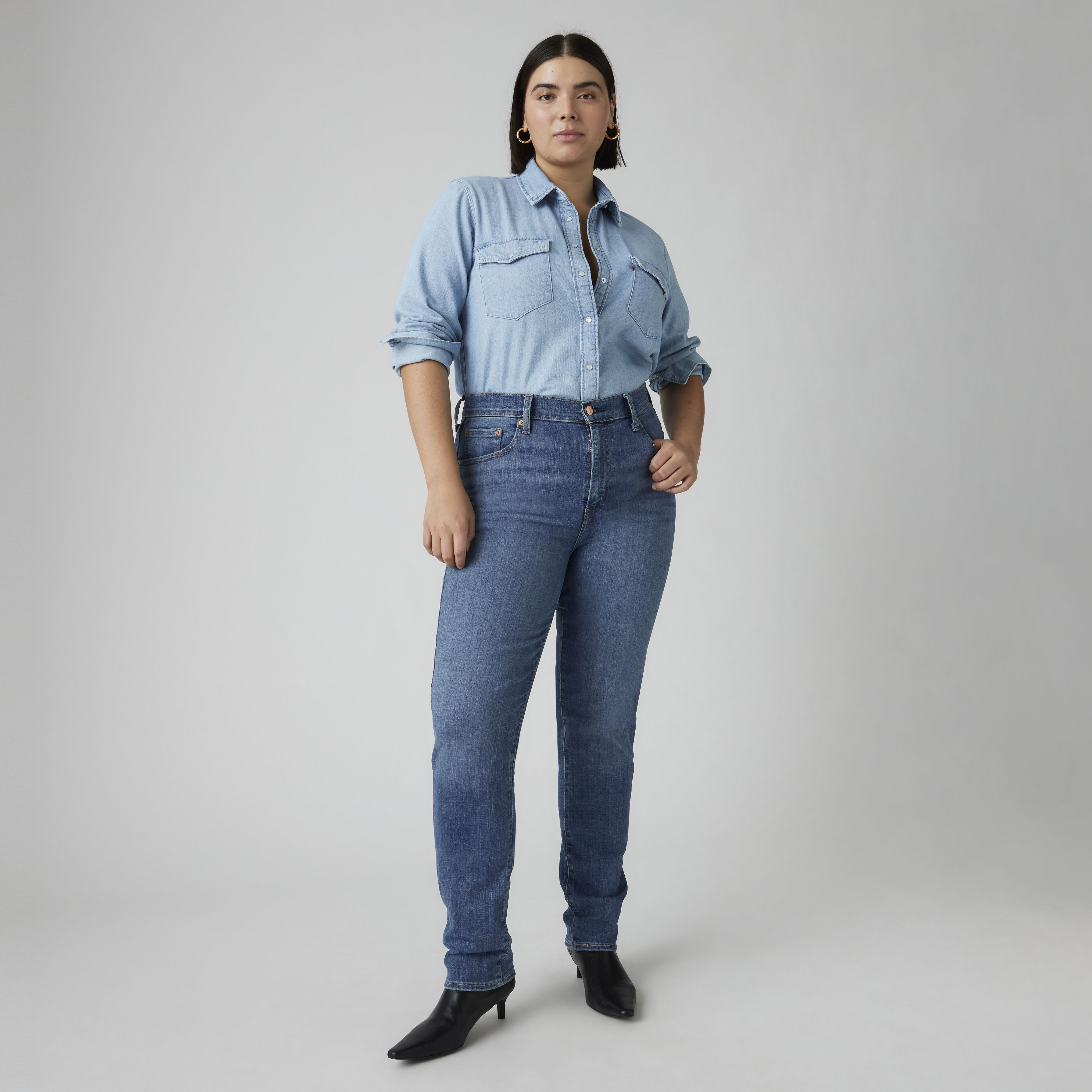 724 High Rise Straight Women's Jeans 7