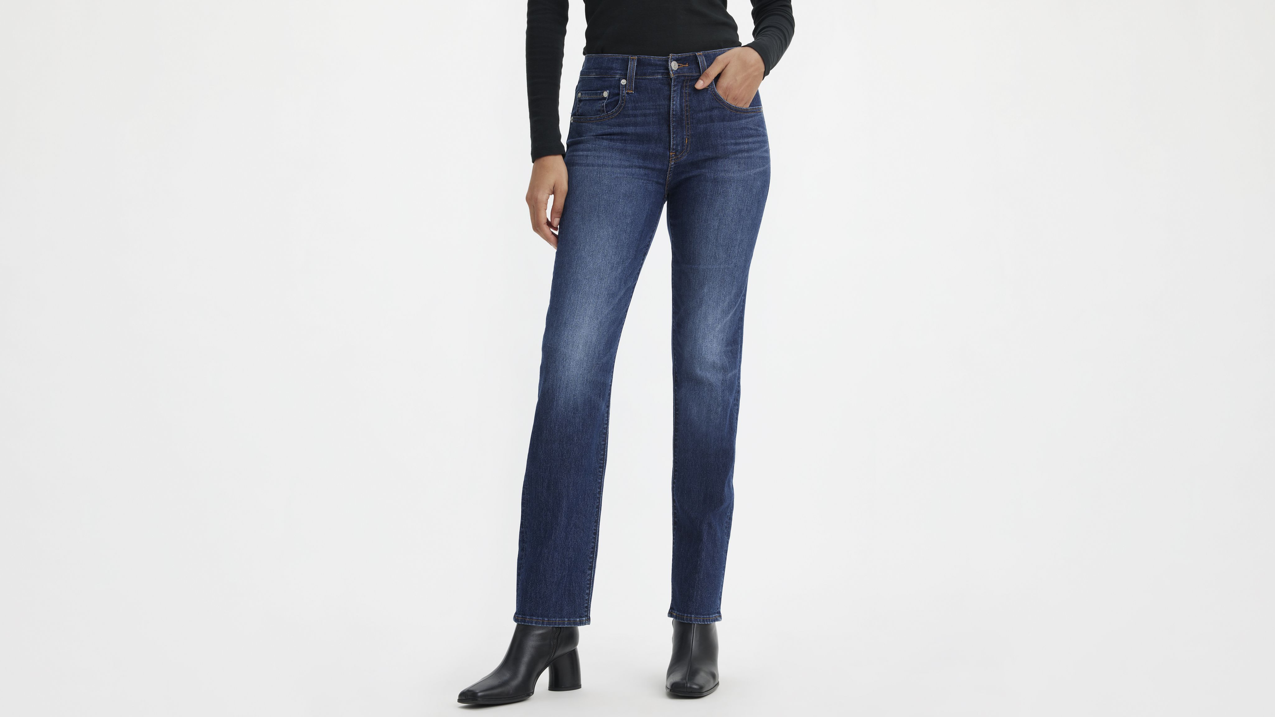 724 High Rise Straight Performance Cool Women's Jeans 2