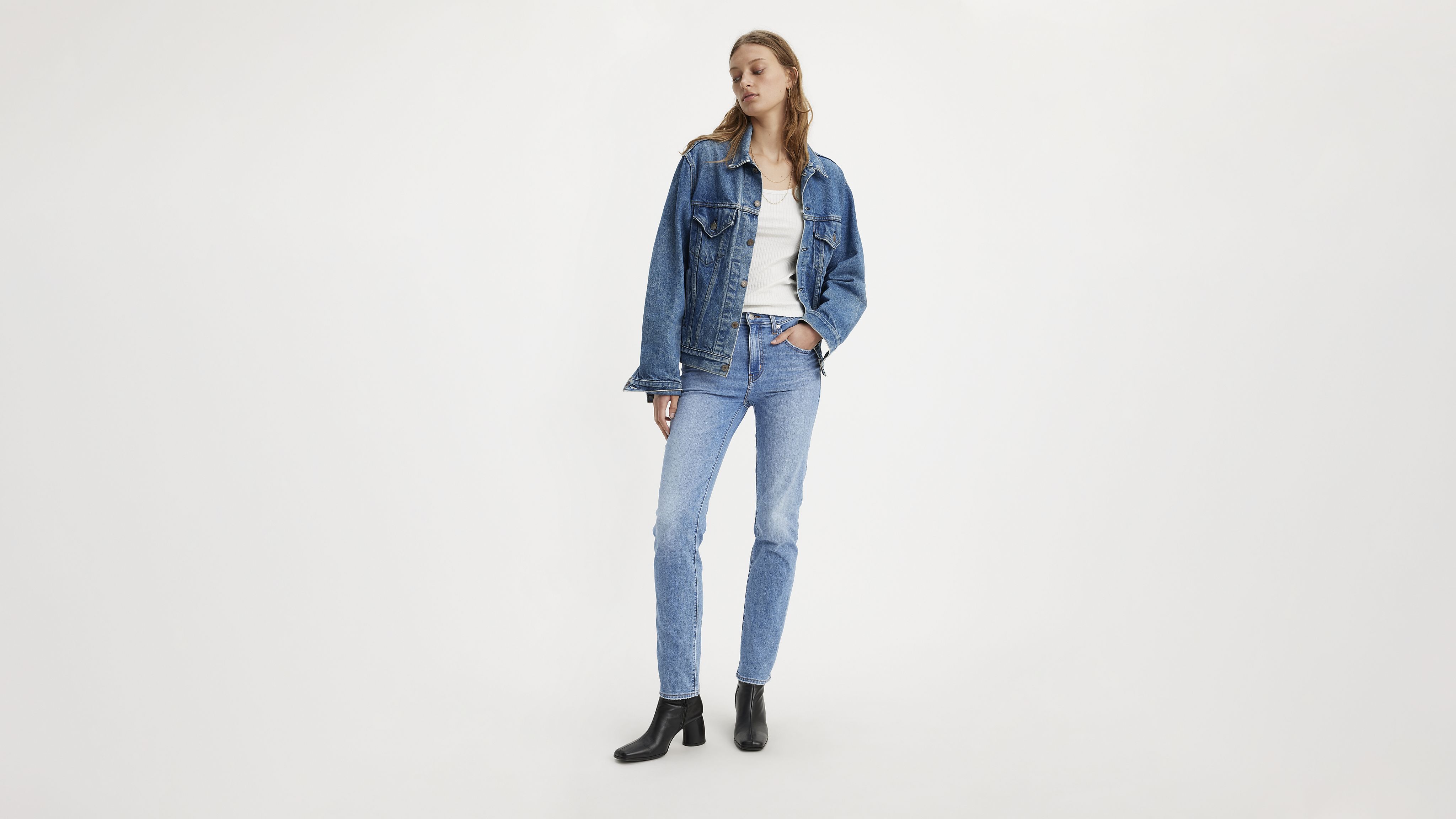 724 High Rise Straight Performance Cool Women's Jeans 1