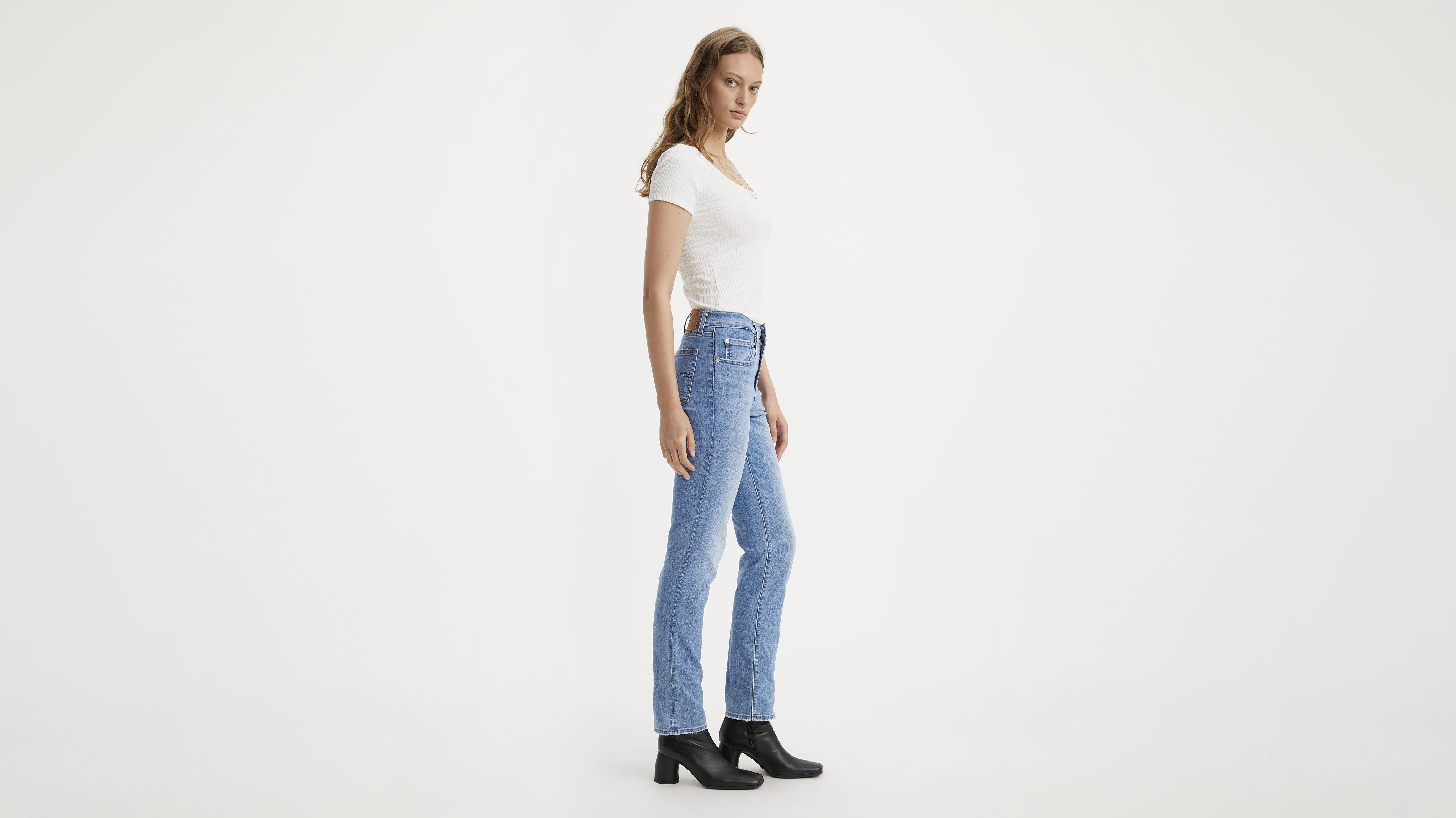 724 High Rise Straight Performance Cool Women's Jeans 4