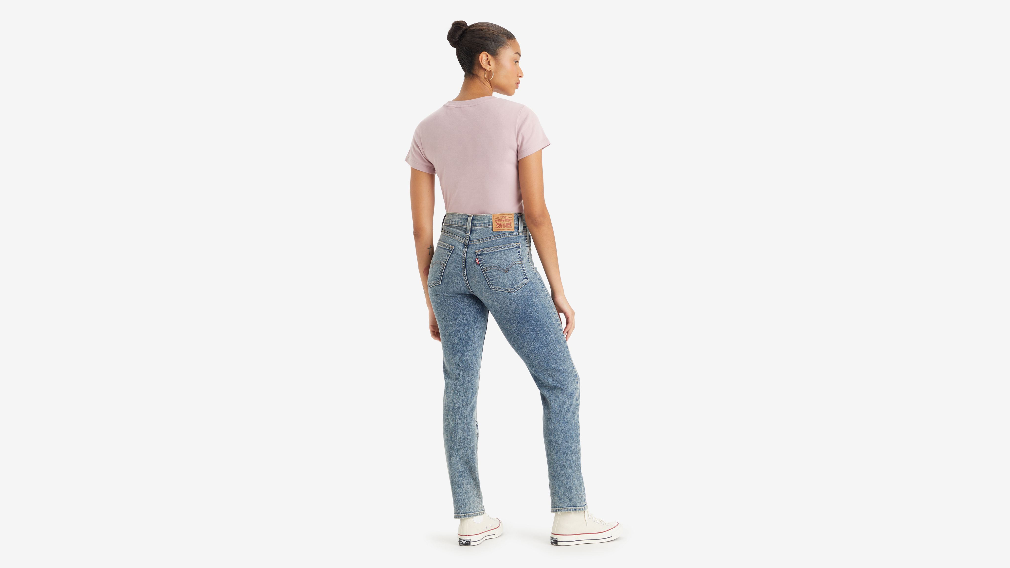 724 High Rise Slim Straight Women's Jeans 4