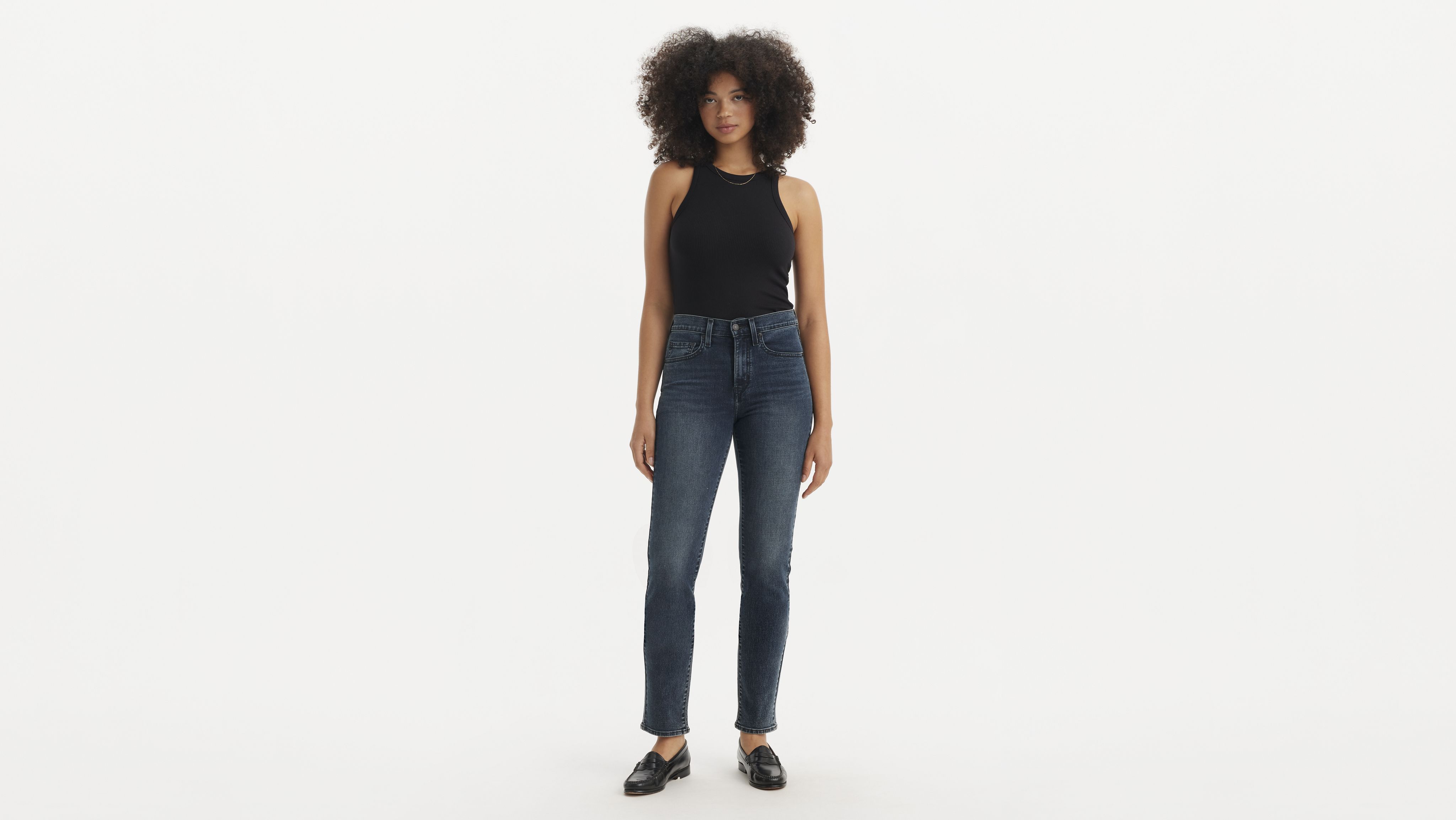 724 High Rise Straight Women's Jeans 13
