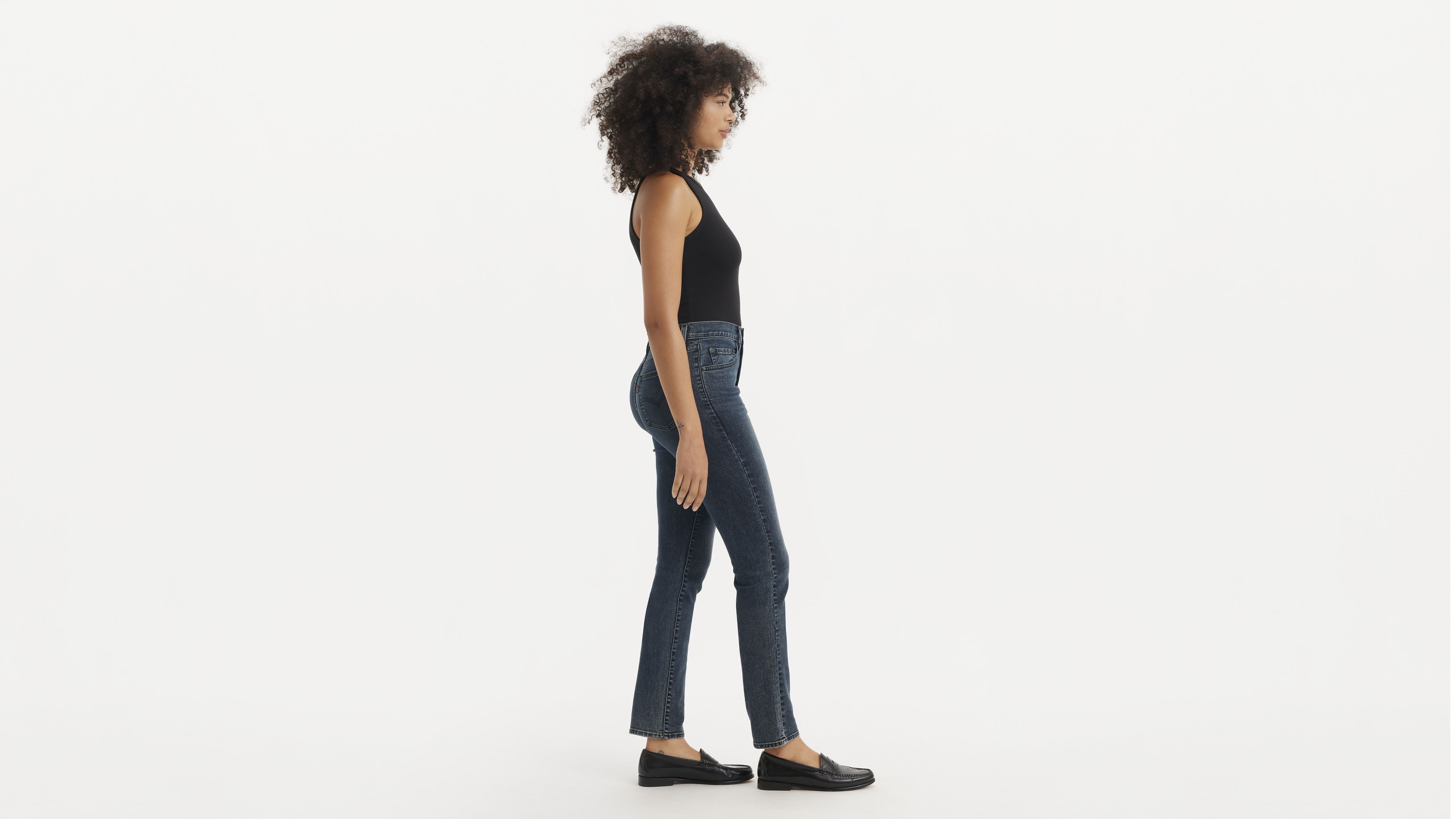 724 High Rise Straight Women's Jeans 2