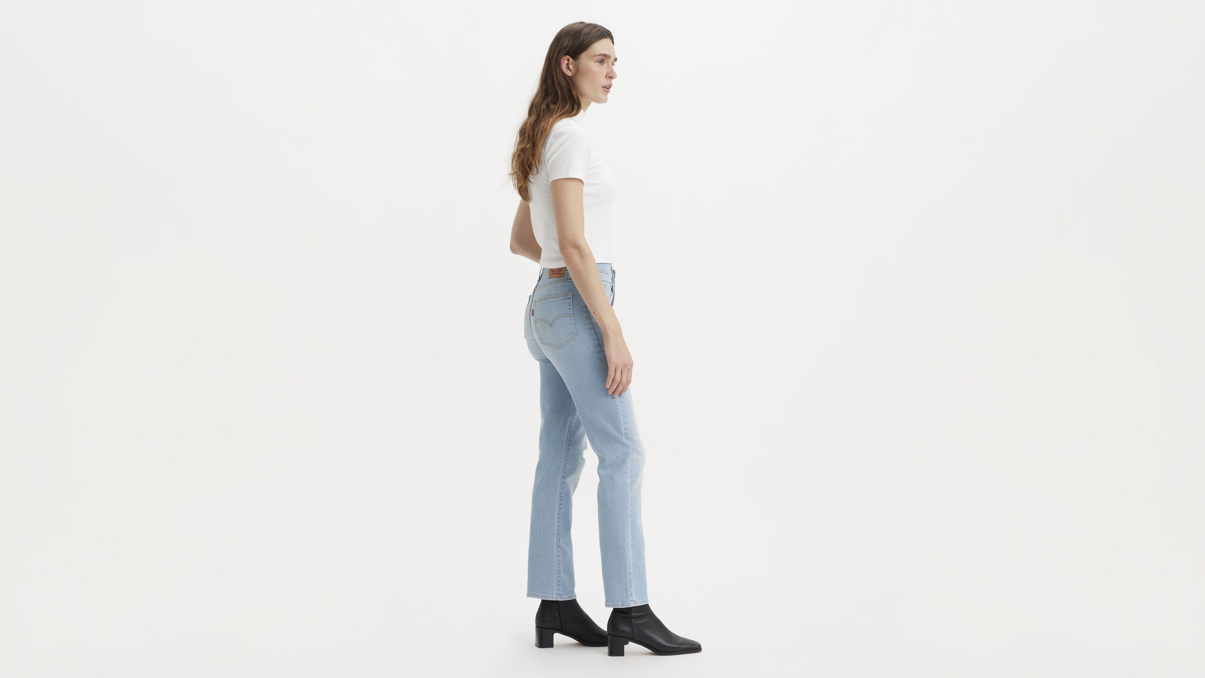 724 High Rise Slim Straight Women's Jeans 2