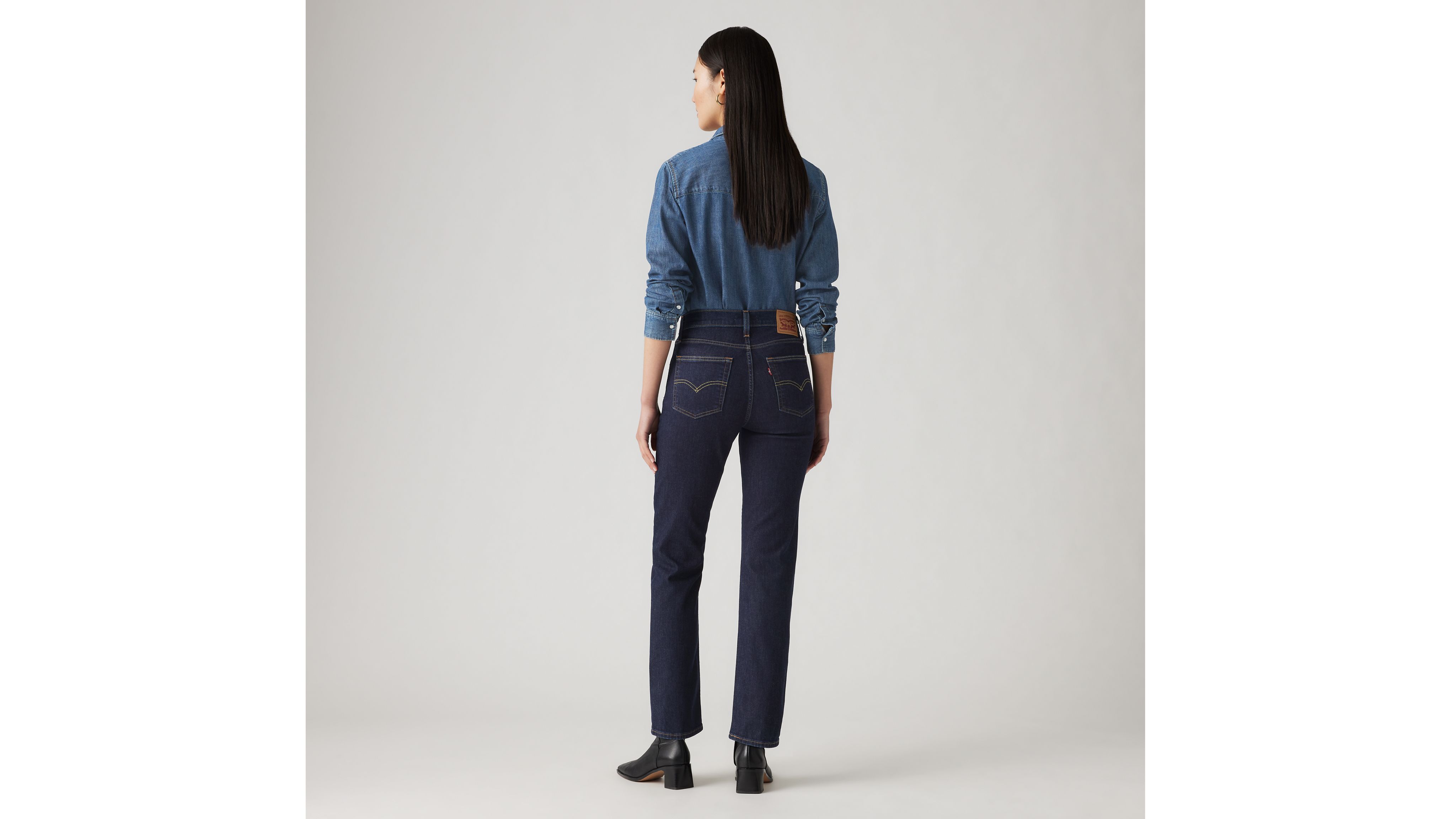 724 High Rise Straight Women's Jeans 3
