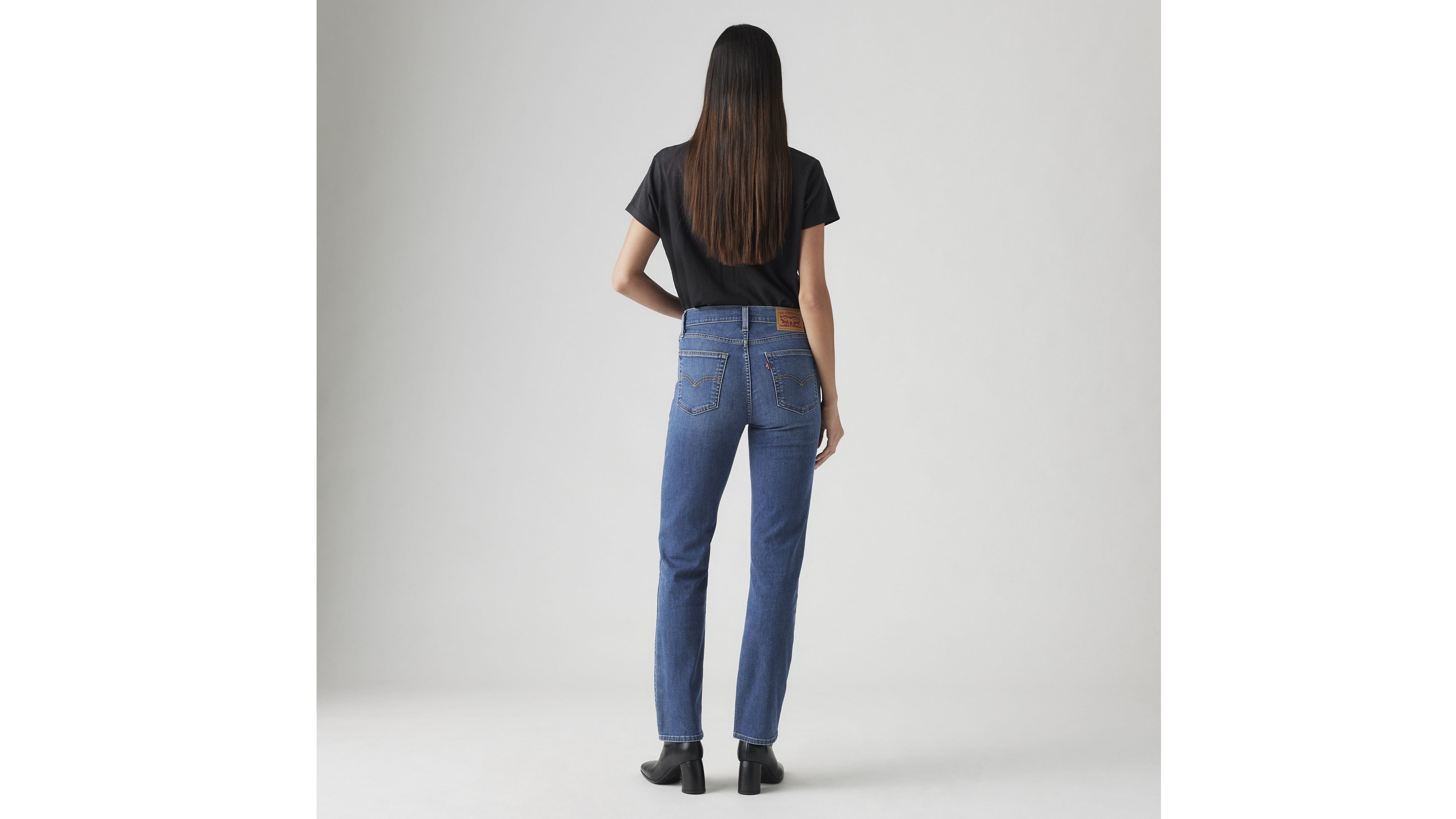 724 High Rise Straight Women's Jeans 3