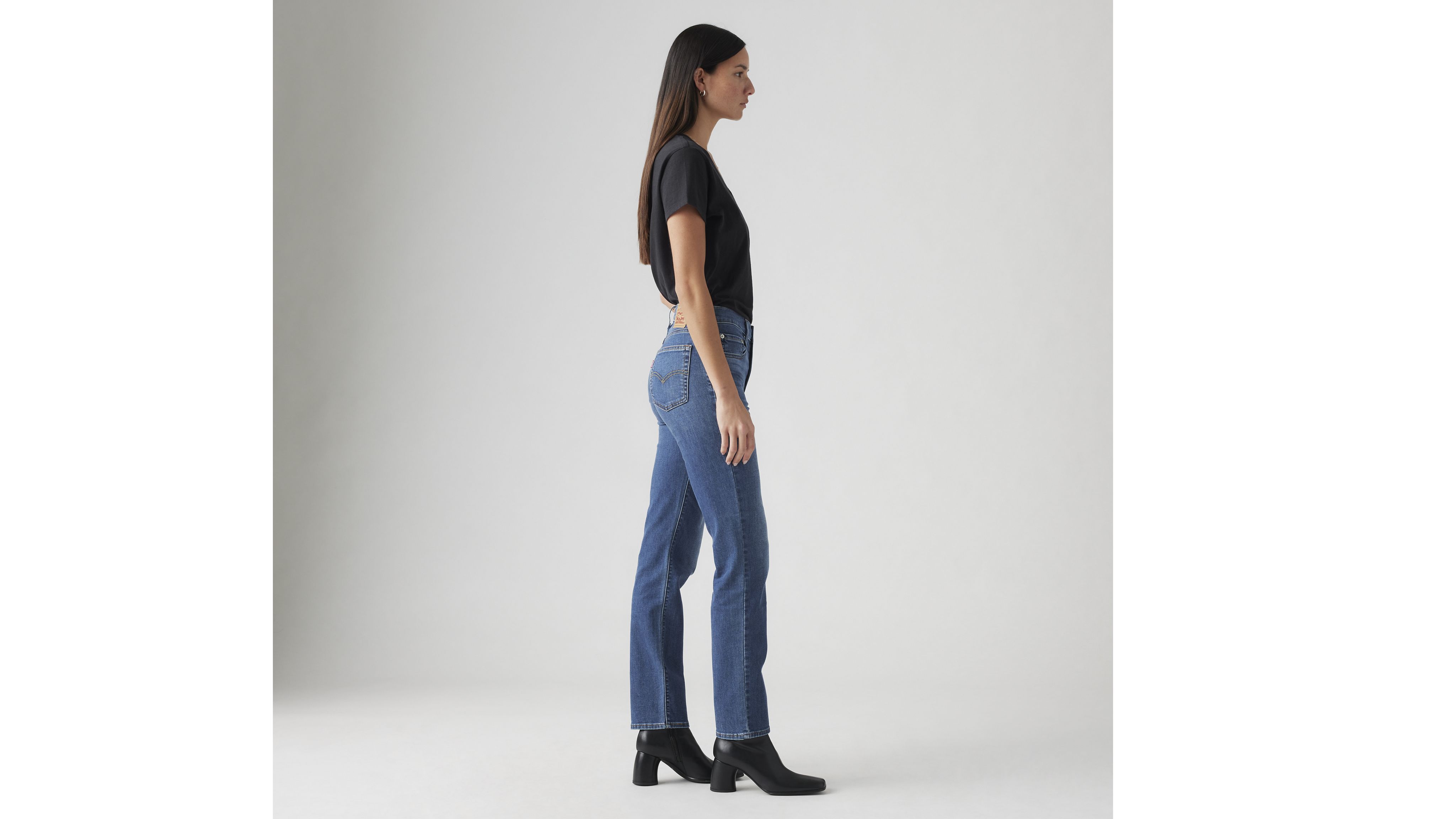 724 High Rise Straight Women's Jeans 2