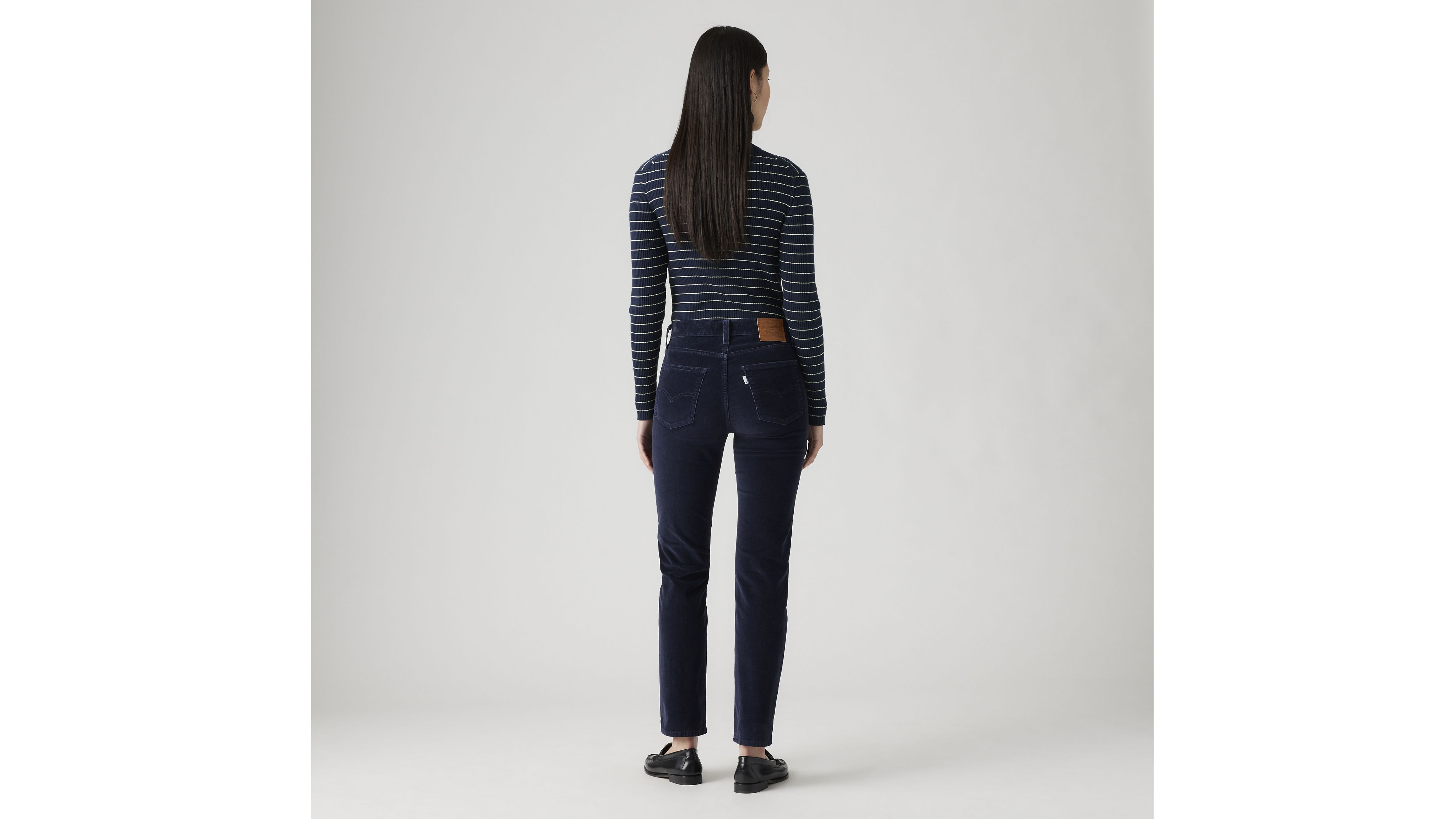 724 High Rise Straight Corduroy Women's Jeans 3